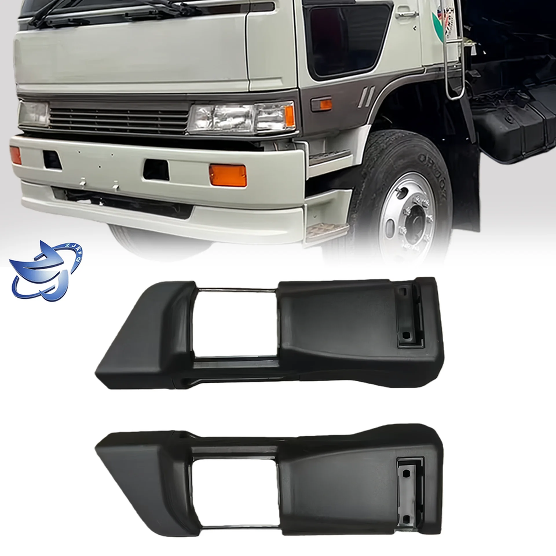 5CM Black Plastic Ashtray for Hino FM3M / FM2K