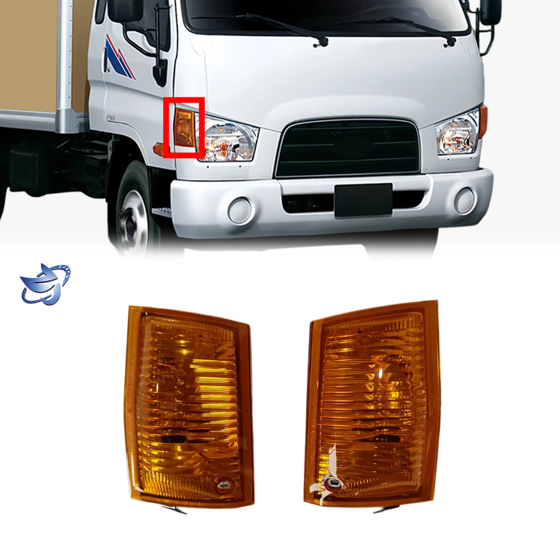 12V24V Plastic Corner Lamp for Hyundai (92301-56000, 92302-56000)