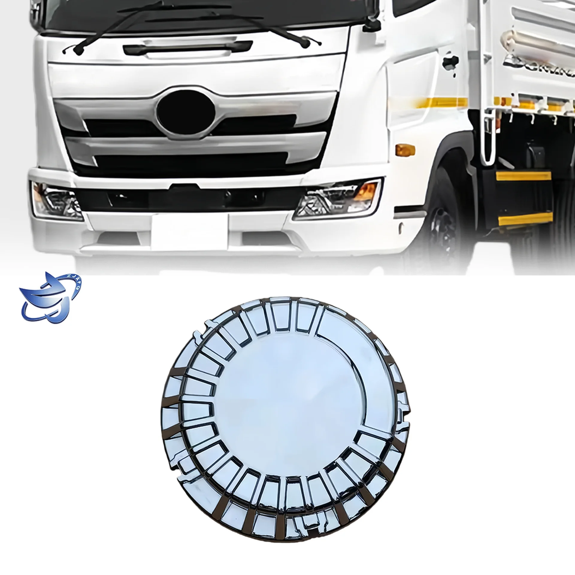 Chrome Plastic Air Filter Cover for Hino Dominator 500 / New 500