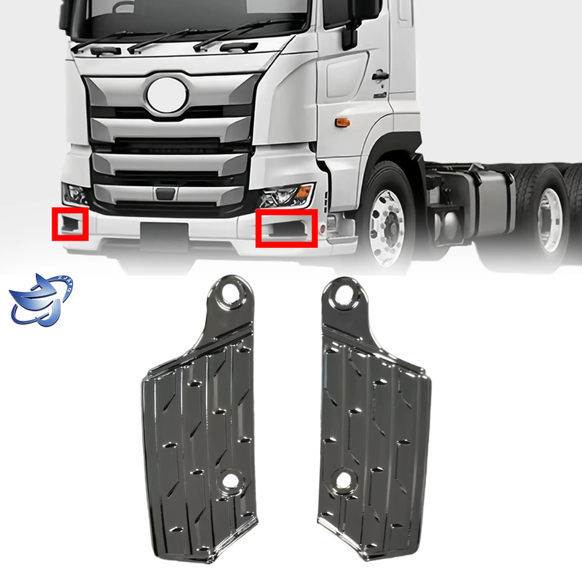 Chrome Plastic Bumper for Hino New Mega 700