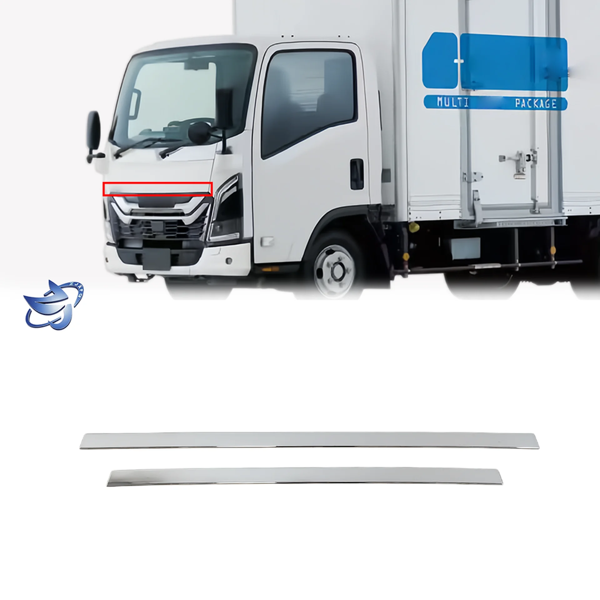Chrome Plastic Grille for Isuzu New Elf 2023