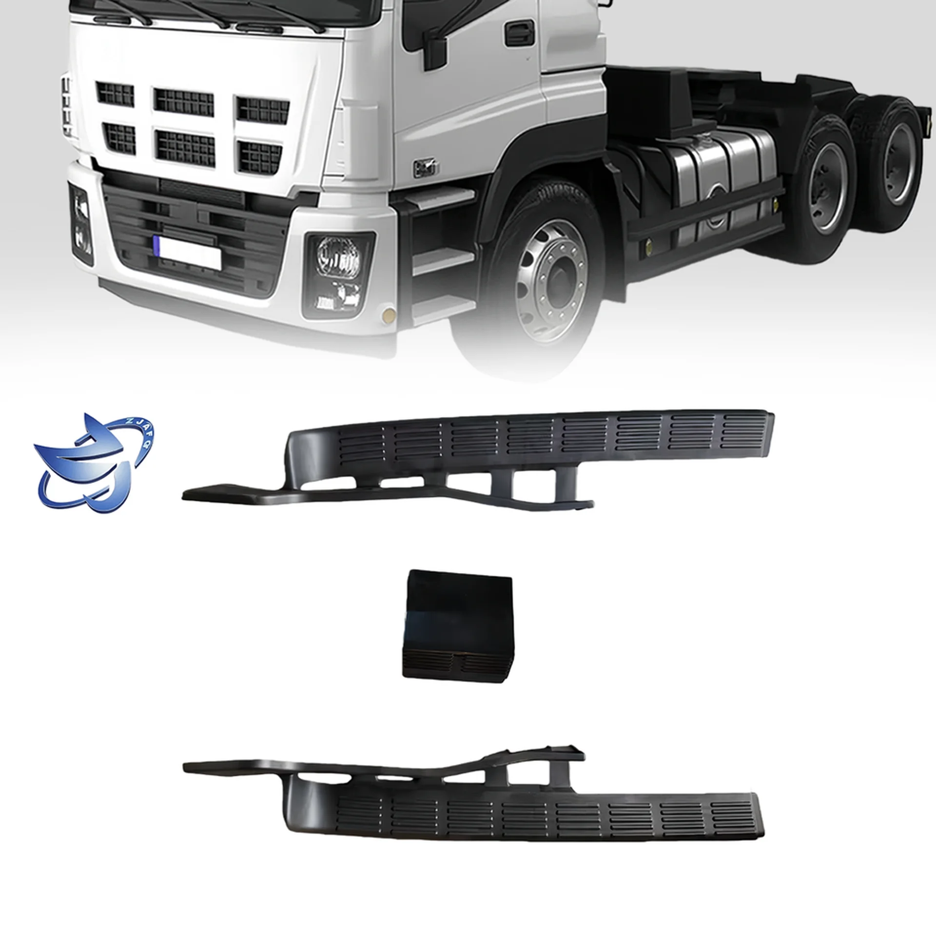 Black Plastic Bumper for Isuzu Giga 2010-2012