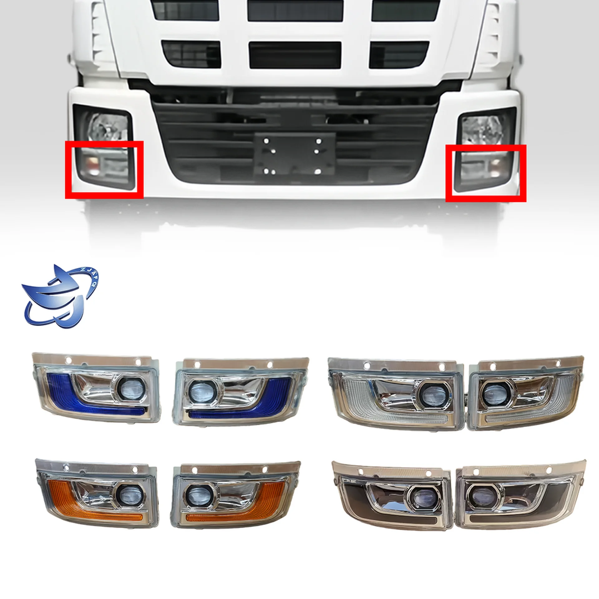 Plastic Fog Lamp for Isuzu Giga 2010-2012