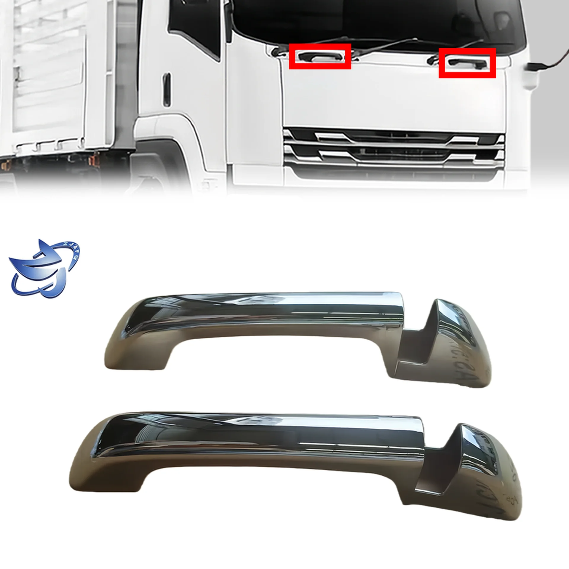 29.5CM Chrome Plastic Front Panel / Garnish for Isuzu Deca 360