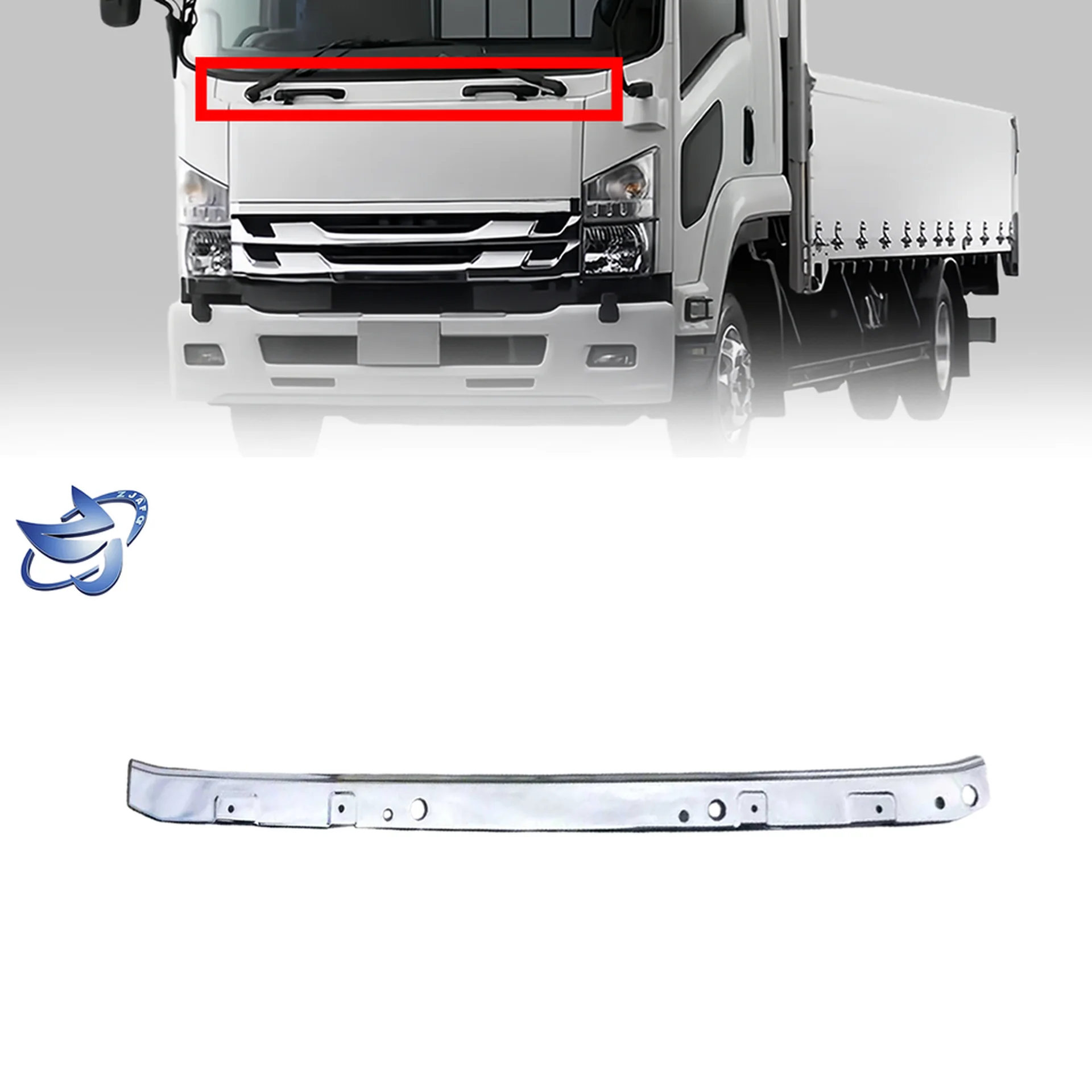 Chrome Plastic Wiper Panel / Arm for Isuzu Forward / FRR