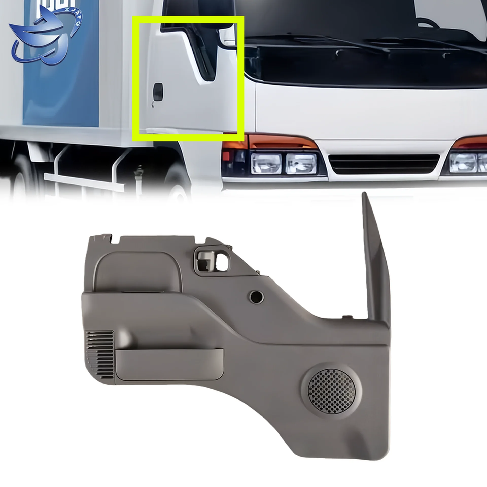 Gray Plastic Door / Window Trim for Isuzu NPR 100P