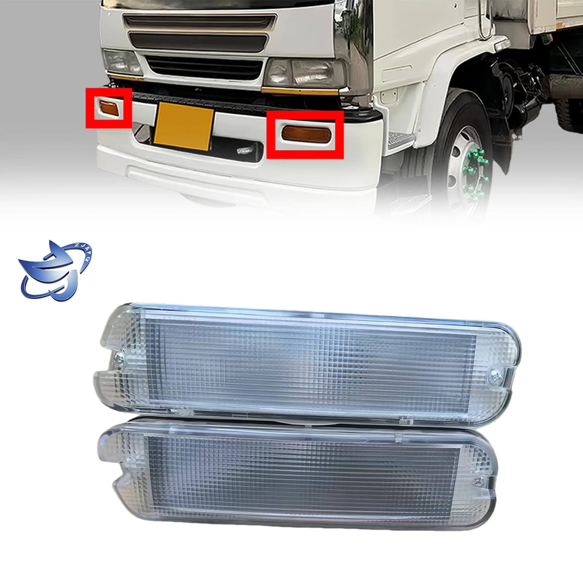 24V / 12V24V 25CM Plastic Fog Lamp for Isuzu Deca 270/320