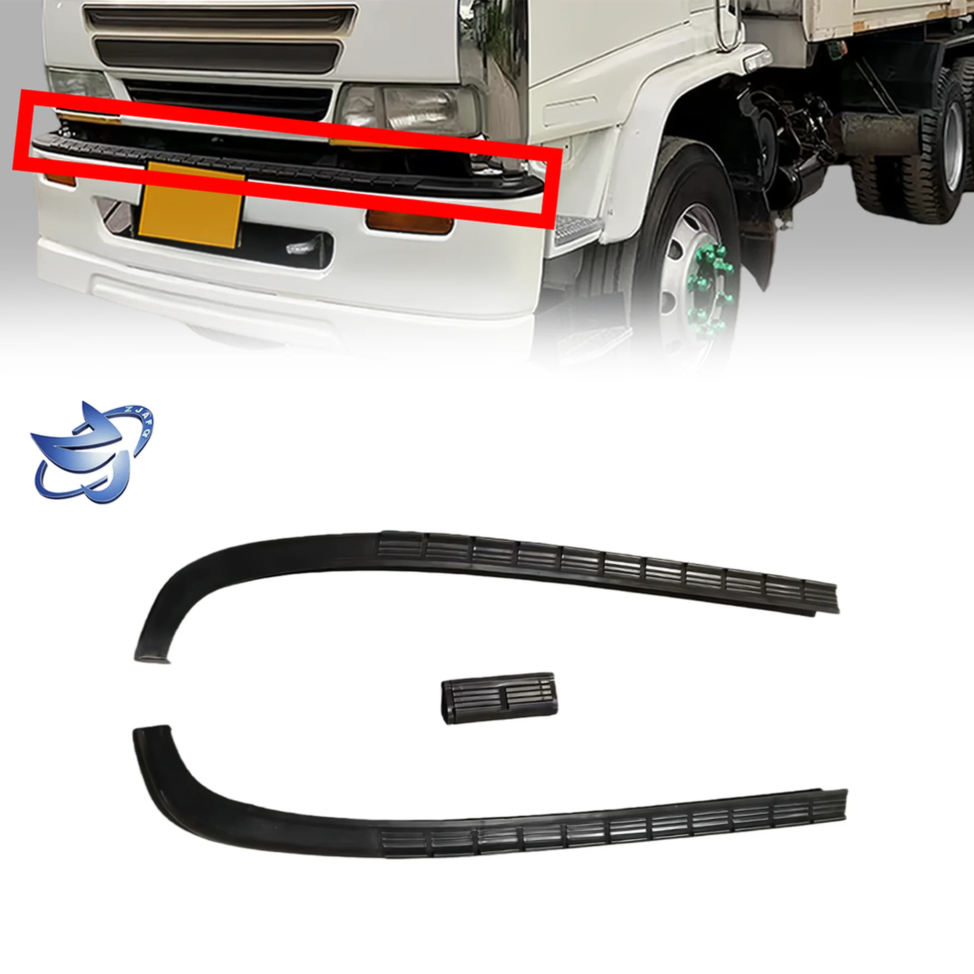 Black Plastic Bumper for Isuzu Deca 270/320