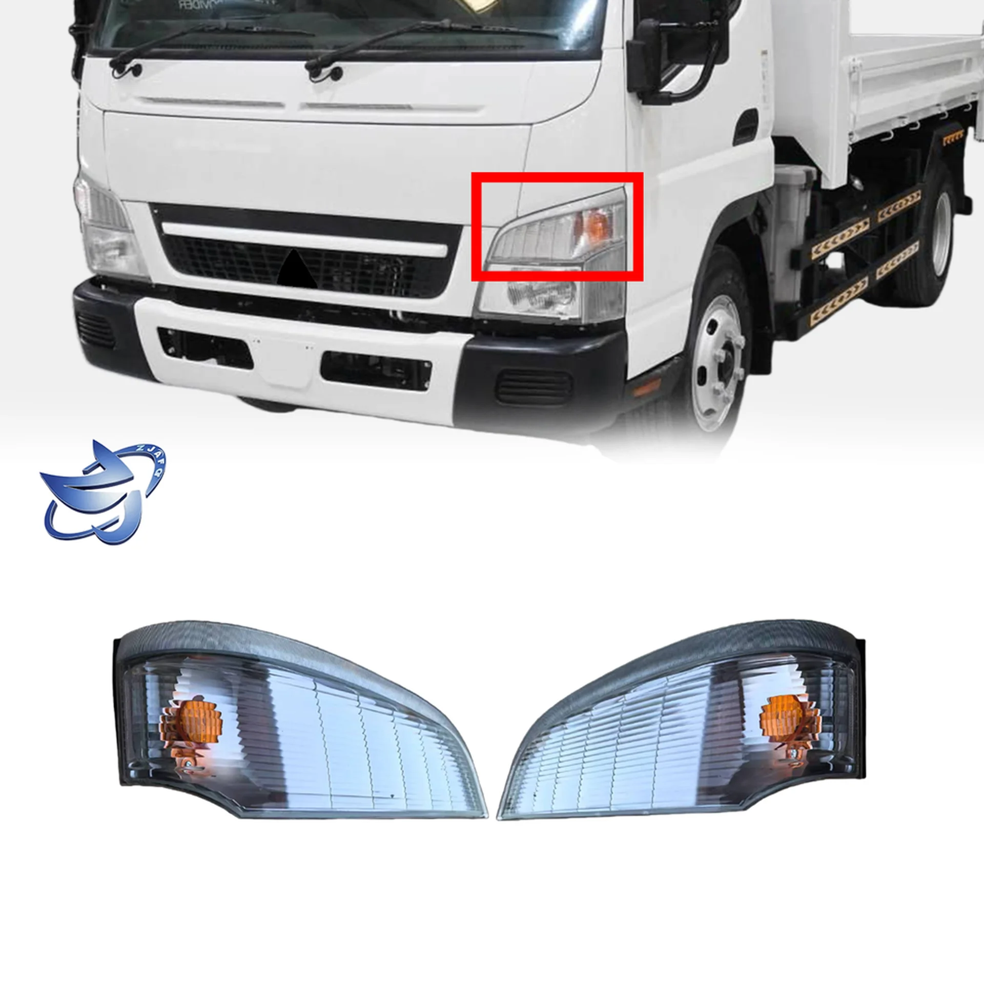 45CM Plastic Corner Lamp for Mitsubishi Canter 2007
