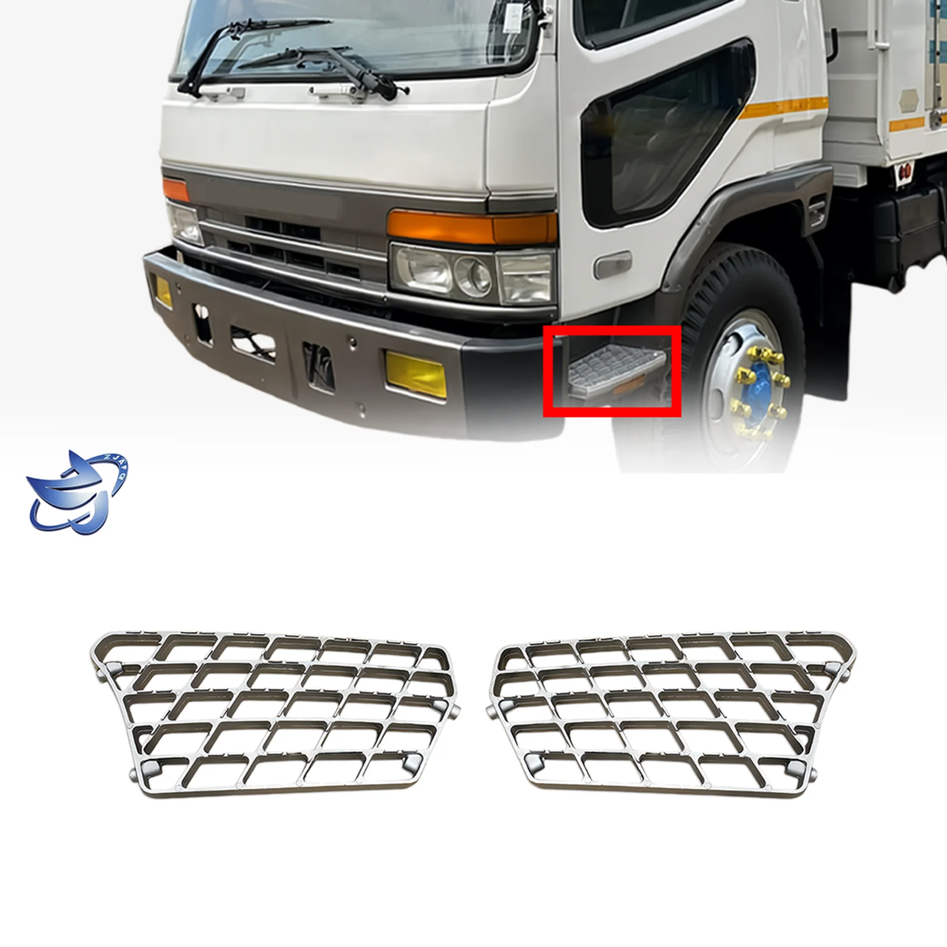 17*38CM Metal Step Panel for Mitsubishi FN627 / FM617