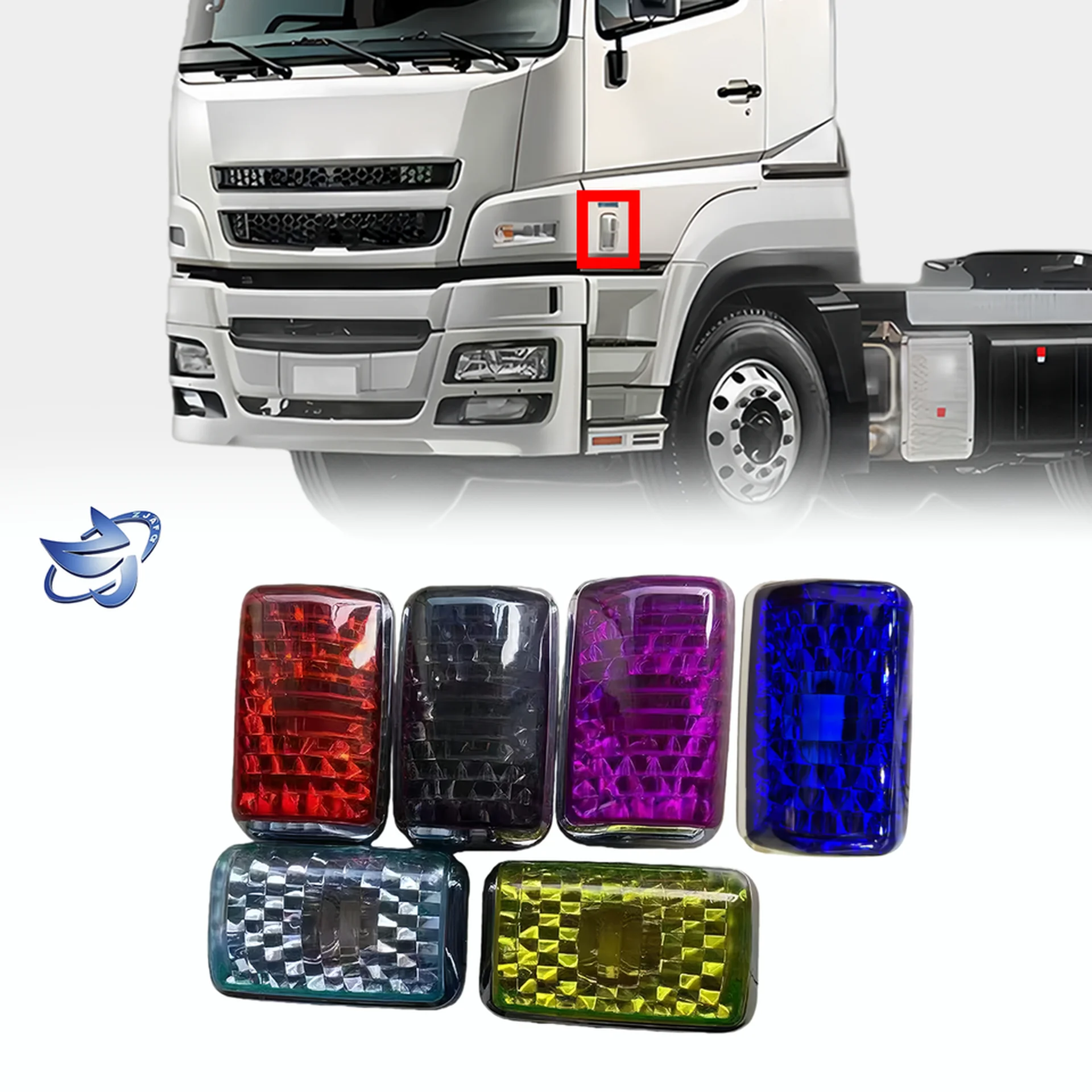 Plastic Side Marker Lamp for Mitsubishi Fuso F420