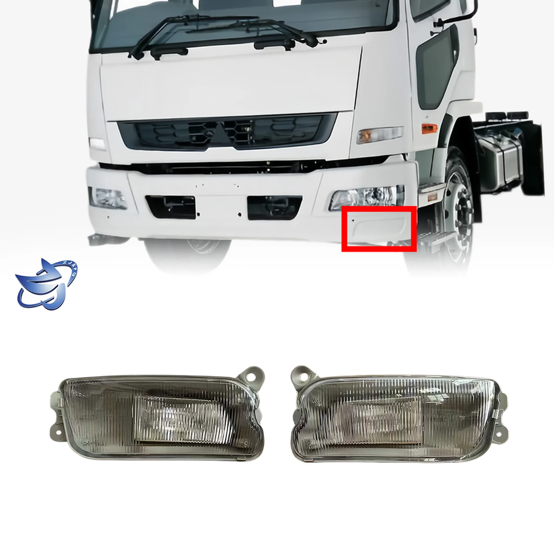 24V Plastic Fog Lamp for Mitsubishi FM1524 / FM65F