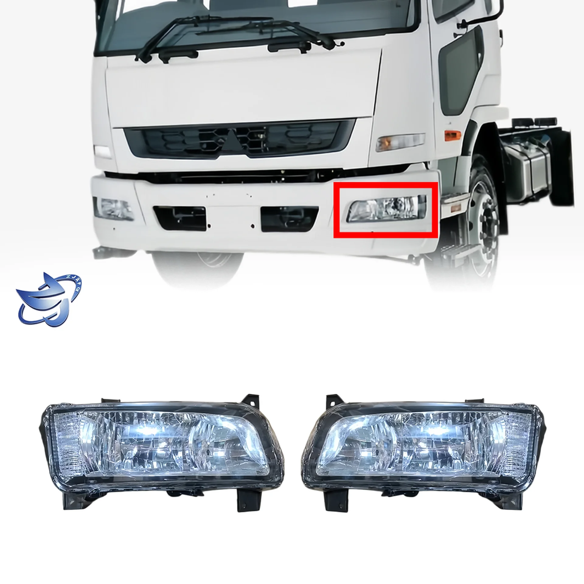 24V Plastic Head Lamp for Mitsubishi FM1524 / FM65F