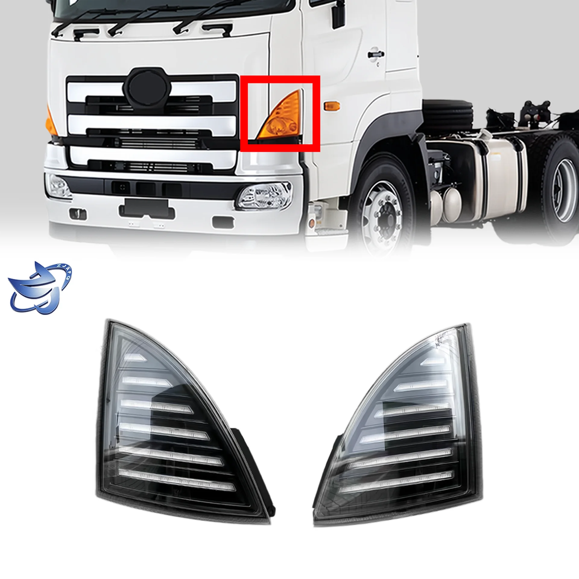 12V Plastic Side Marker Lamp for Hino