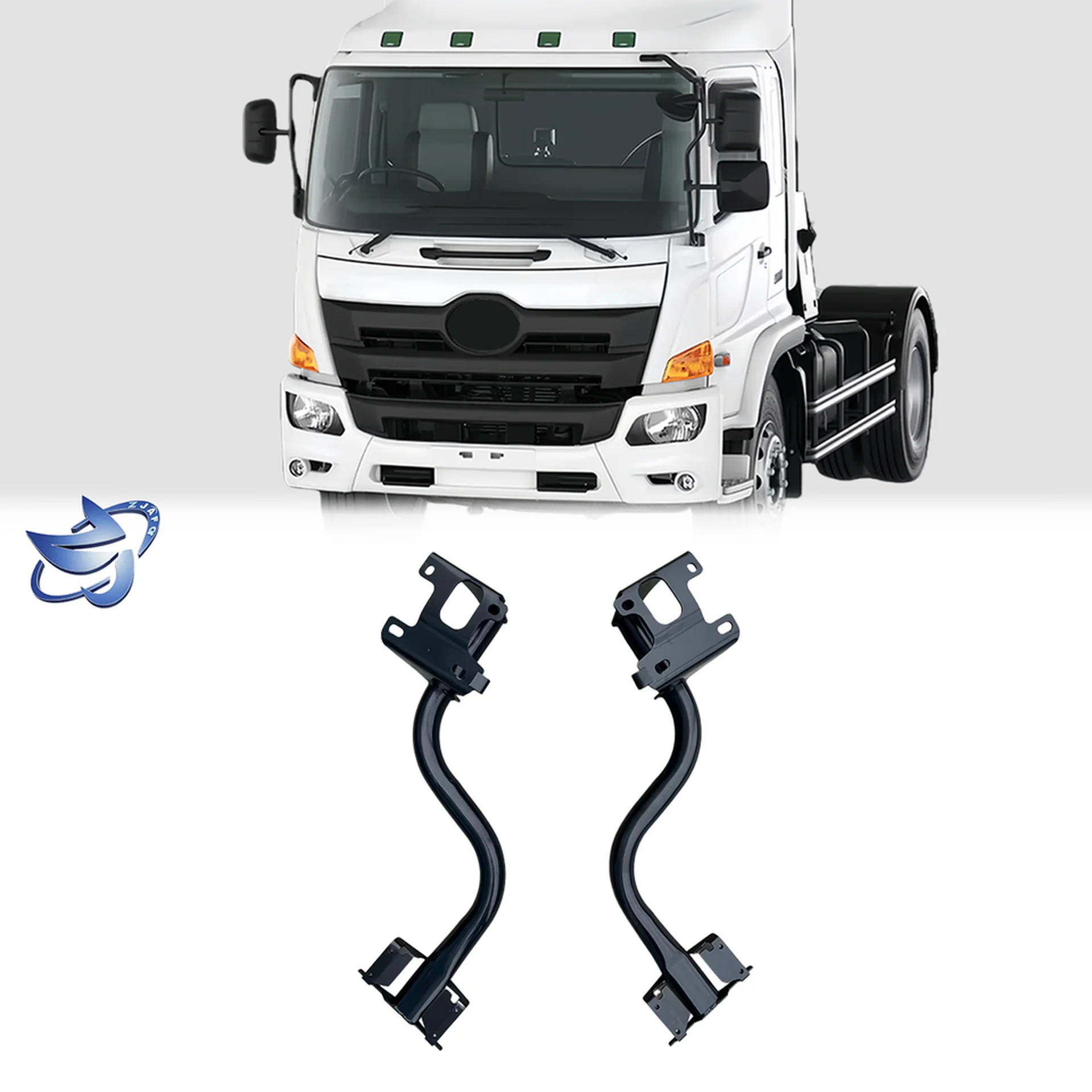85CM Black Metal Step Panel for Hino Victor
