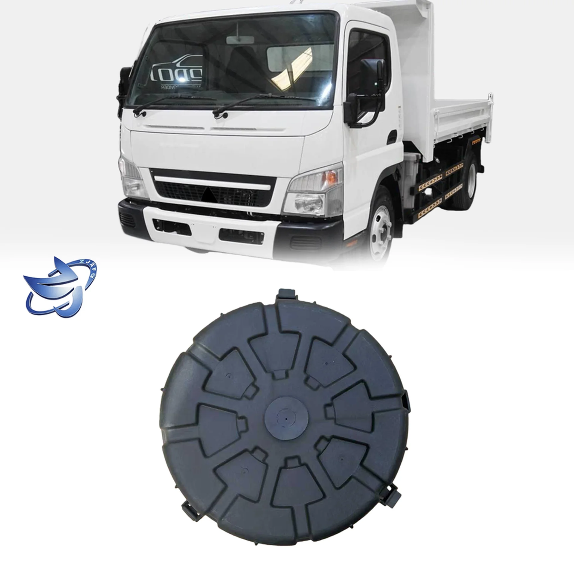 23*7.5CM Black Plastic Air Filter Cover for Mitsubishi Canter 2007