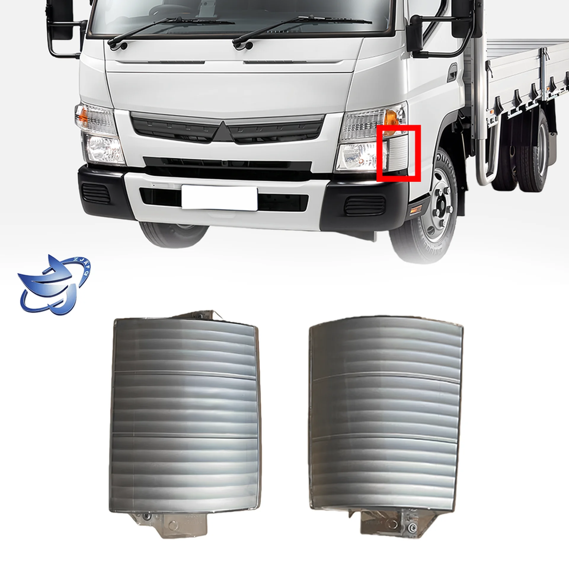 18CM Plastic Corner Lamp for Mitsubishi Canter 2010