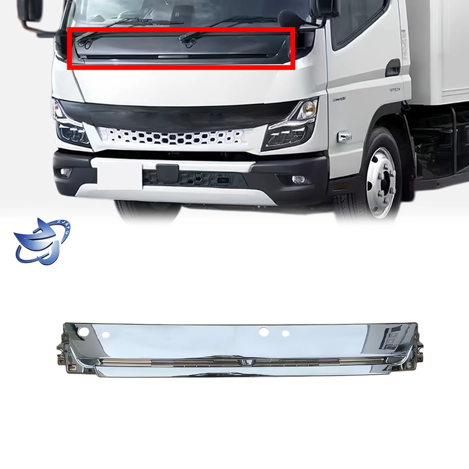 Chrome Plastic Wiper Panel / Arm for Mitsubishi Fuso 2020