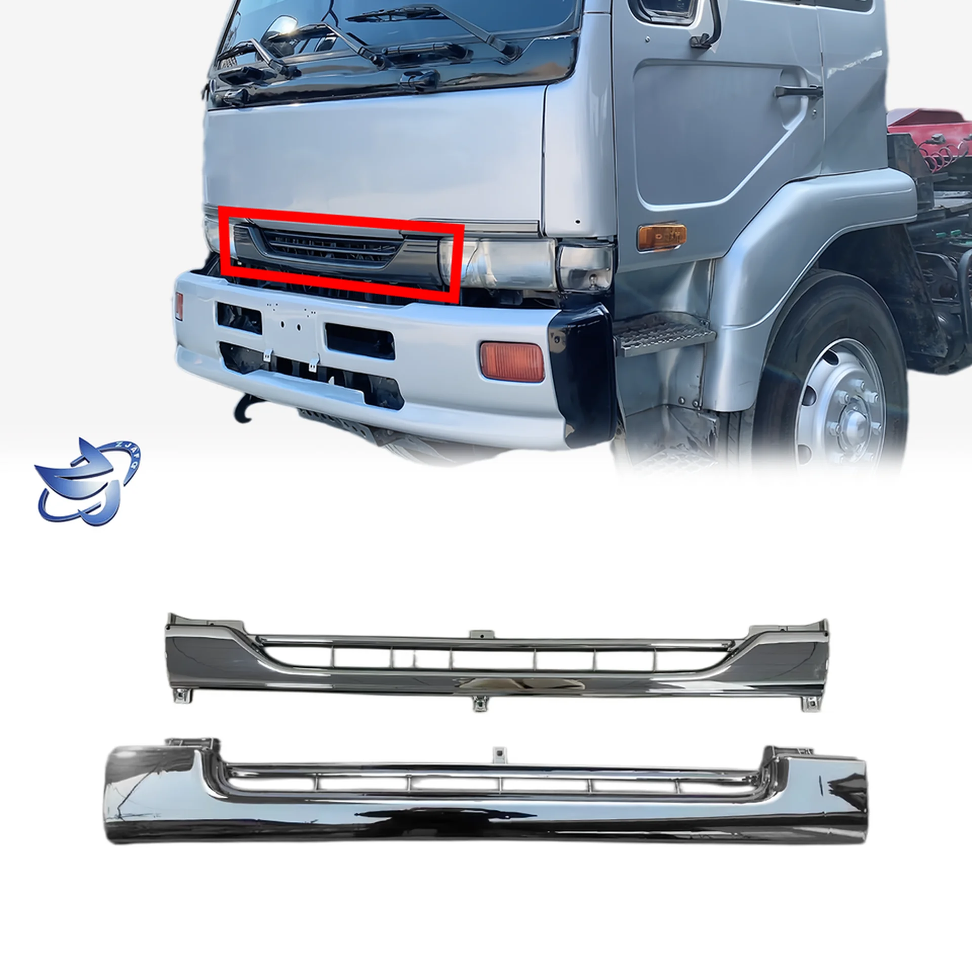 Chrome Plastic Grille for Nissan PKB / CWM454