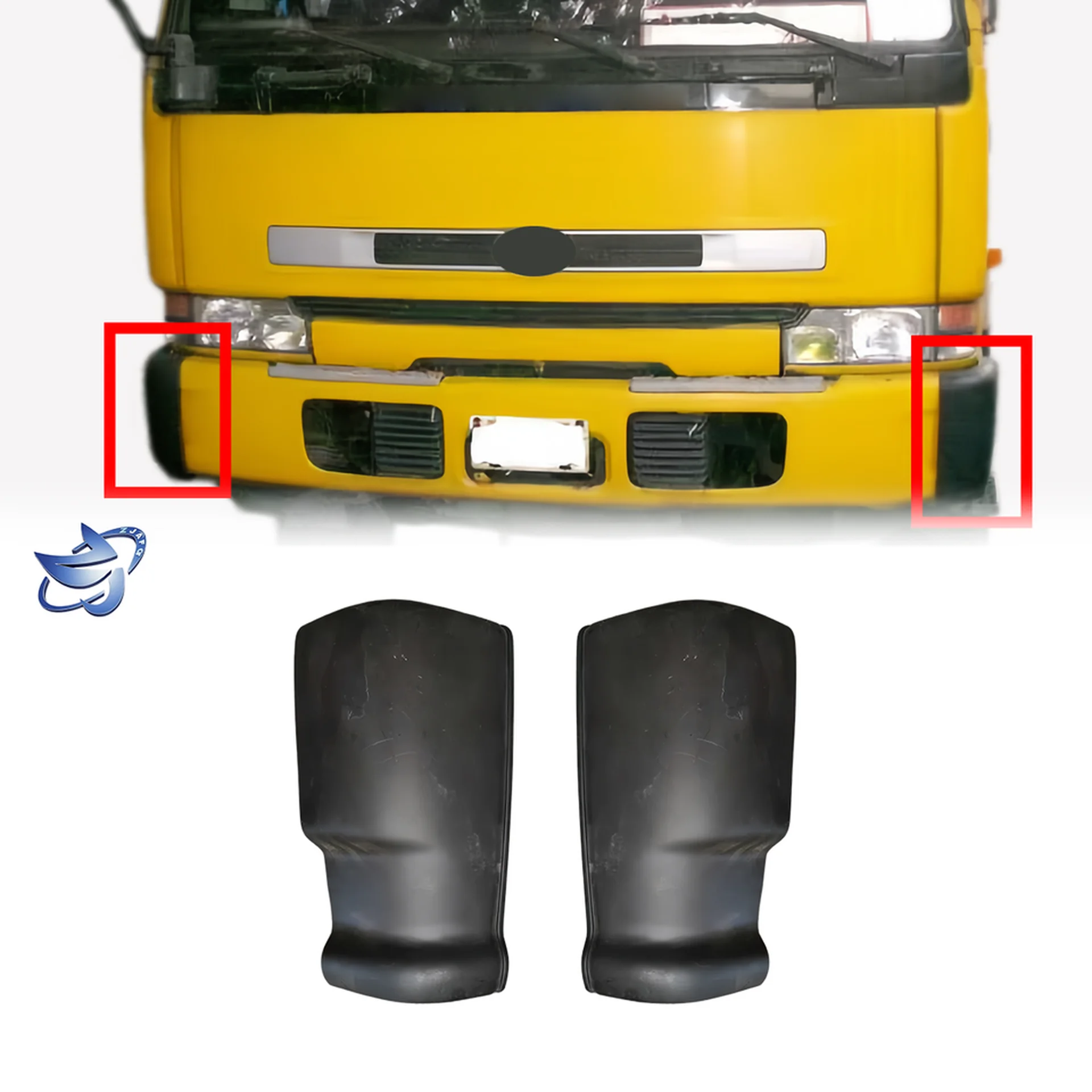 Black Plastic Bumper for Nissan CWA451 / UD