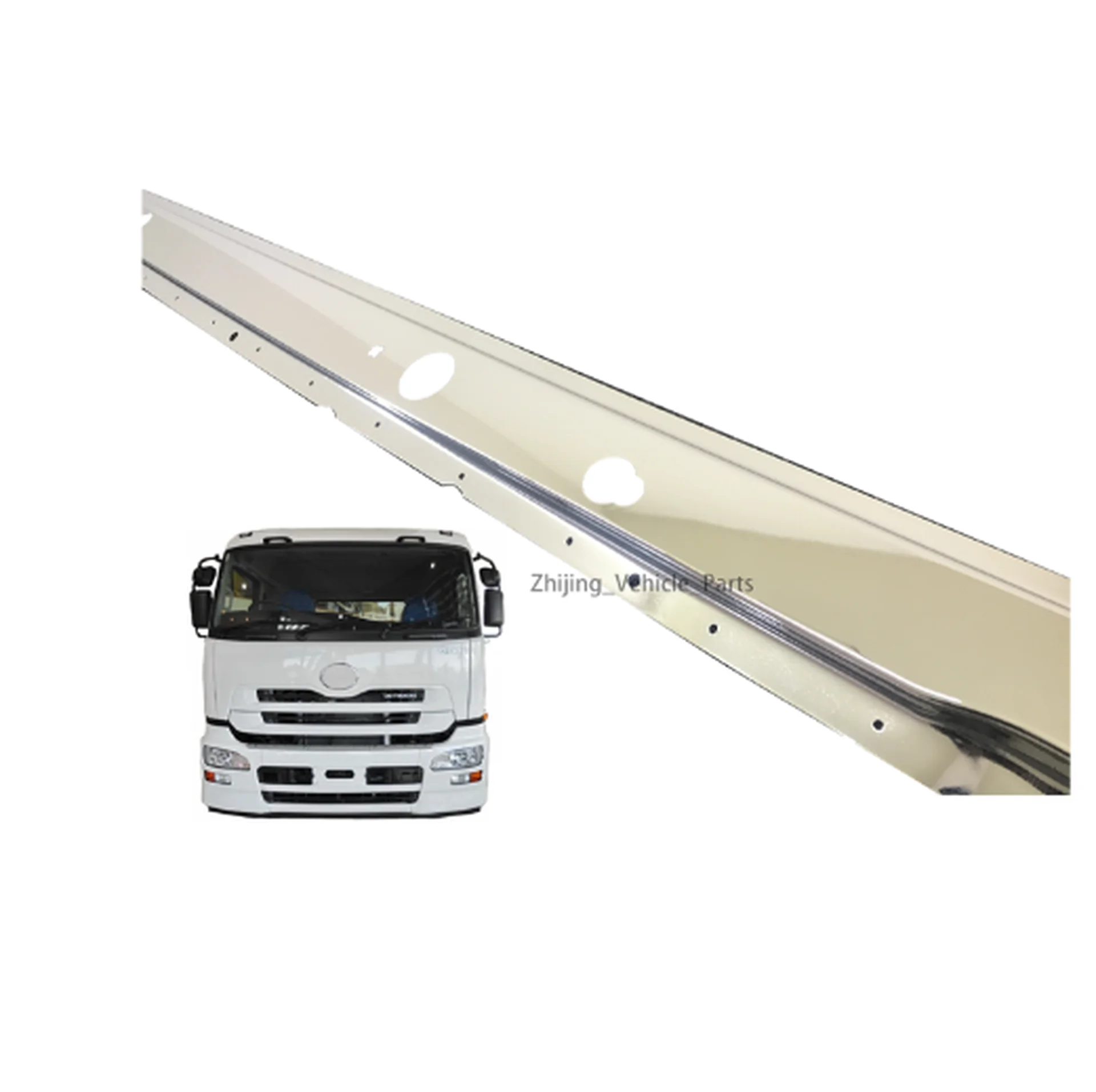 Chrome Stainless Steel Wiper Panel / Arm for Nissan CWA520 / UD