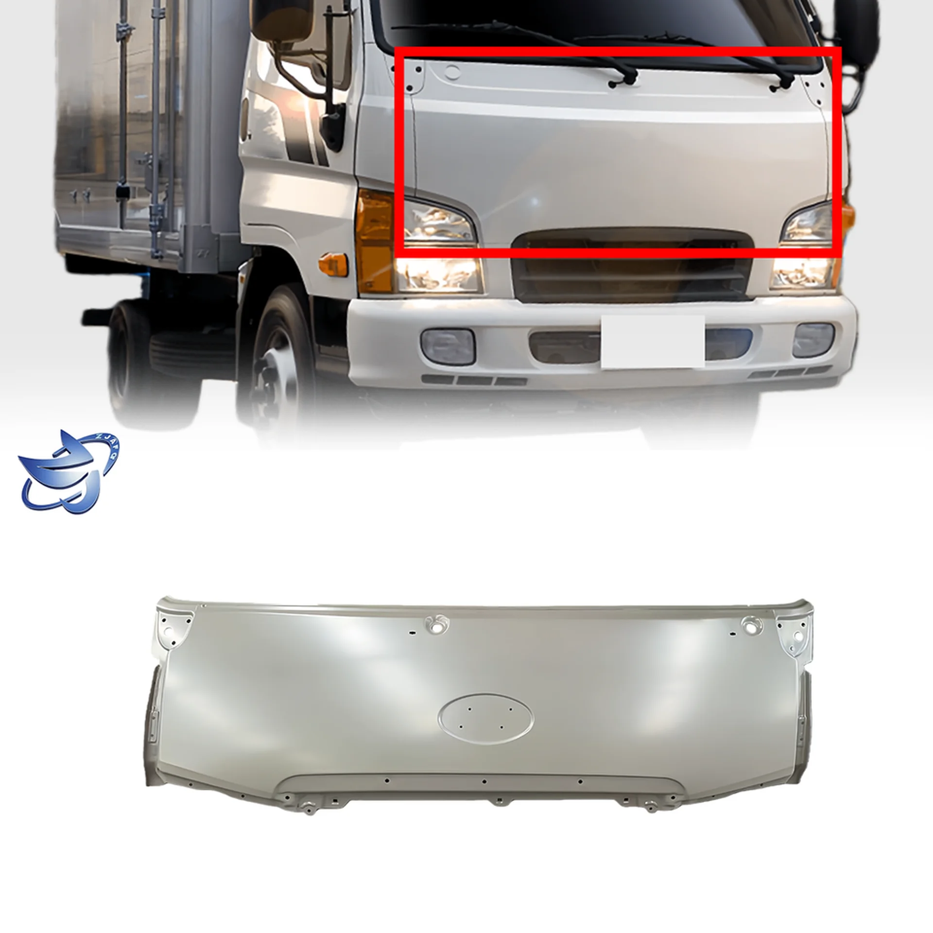Metal Front Panel / Garnish for Hyundai HD65 / HD78