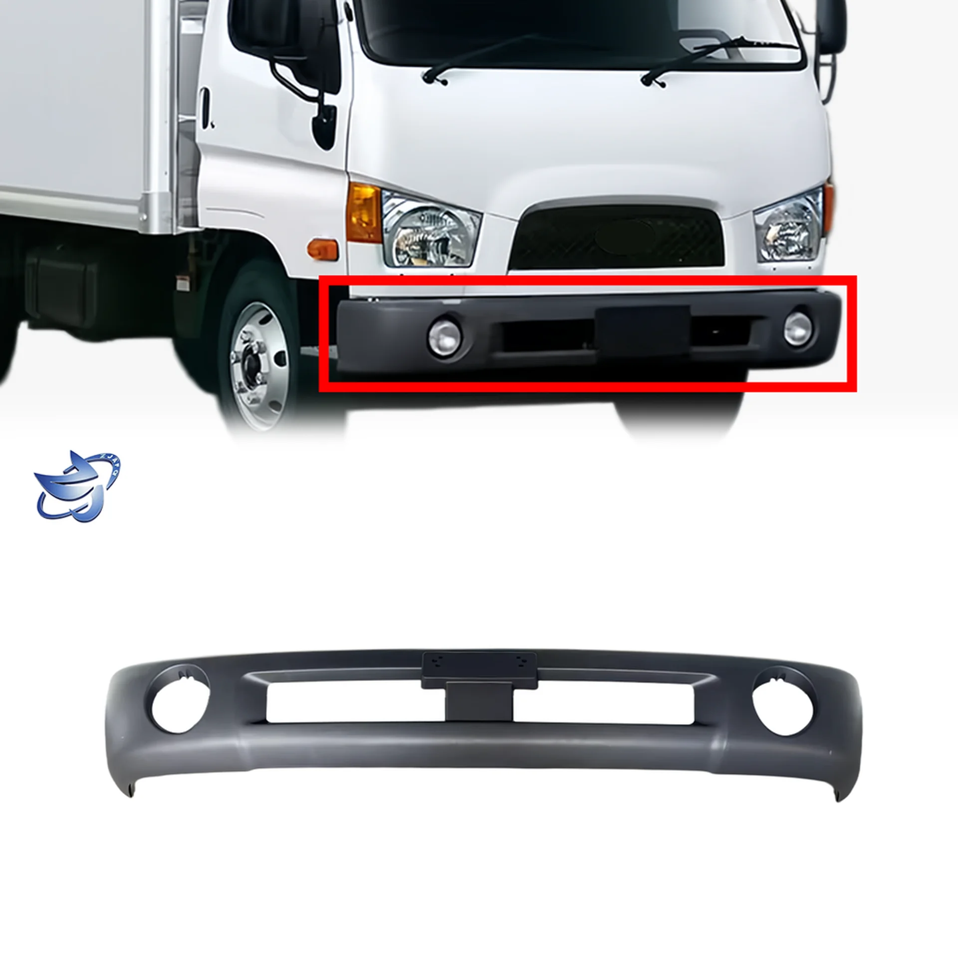Black Plastic Bumper for Hyundai HD65 / HD78