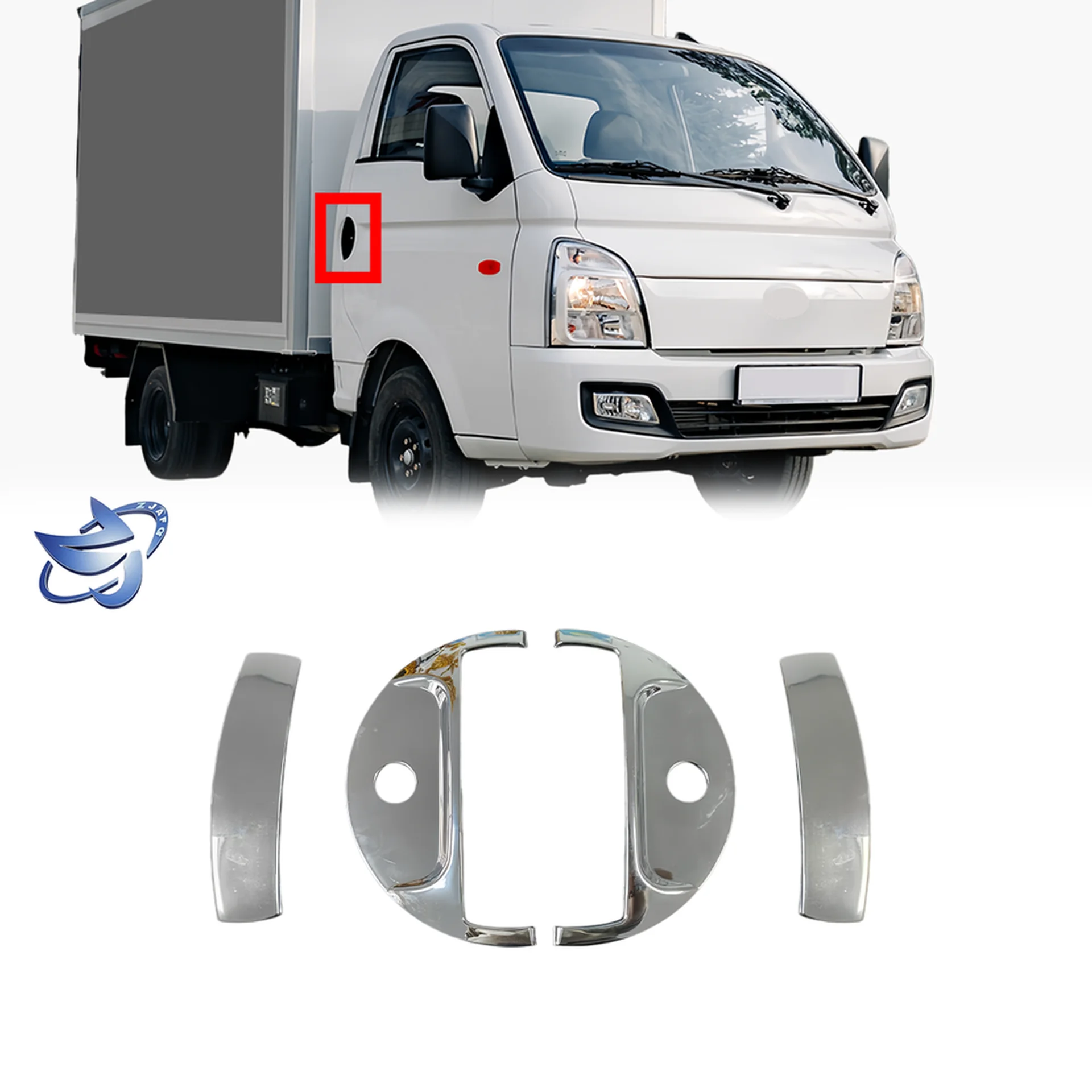 Chrome Plastic Door Handle for Hyundai Porter II