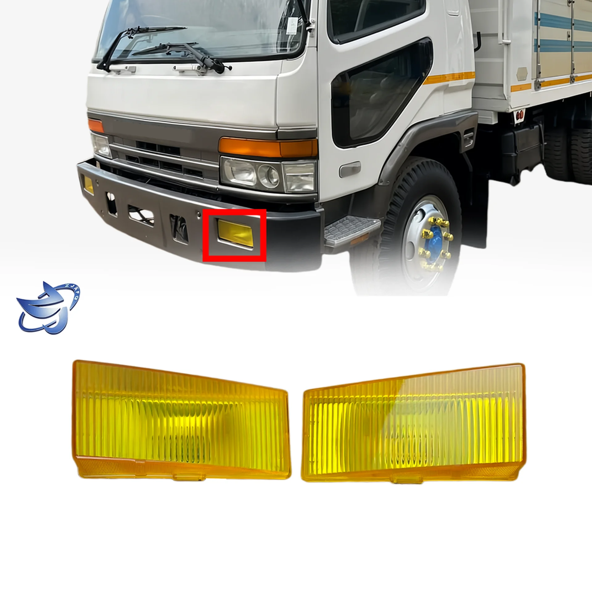 5*9.5CM Plastic Fog Lamp for Mitsubishi FN627 / FM617
