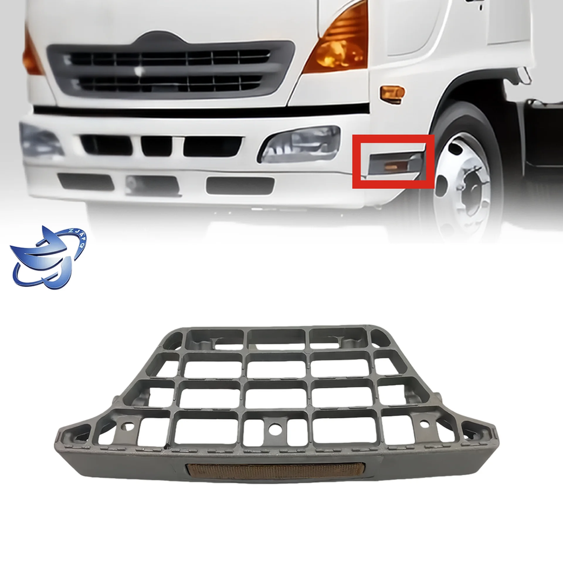 37.5CM Metal Step Panel for Hino Mega 500