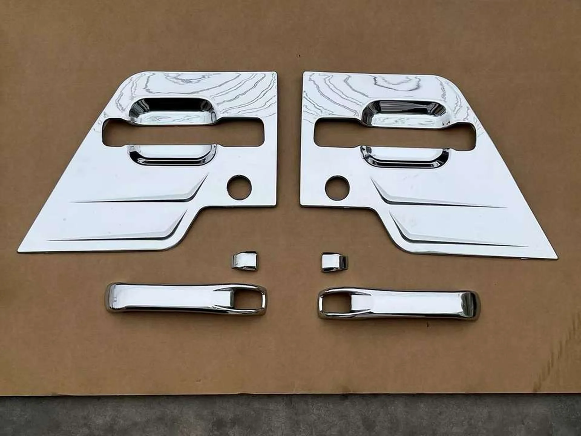 Chrome Plastic Door Handle for Hino FM3M / FM2K