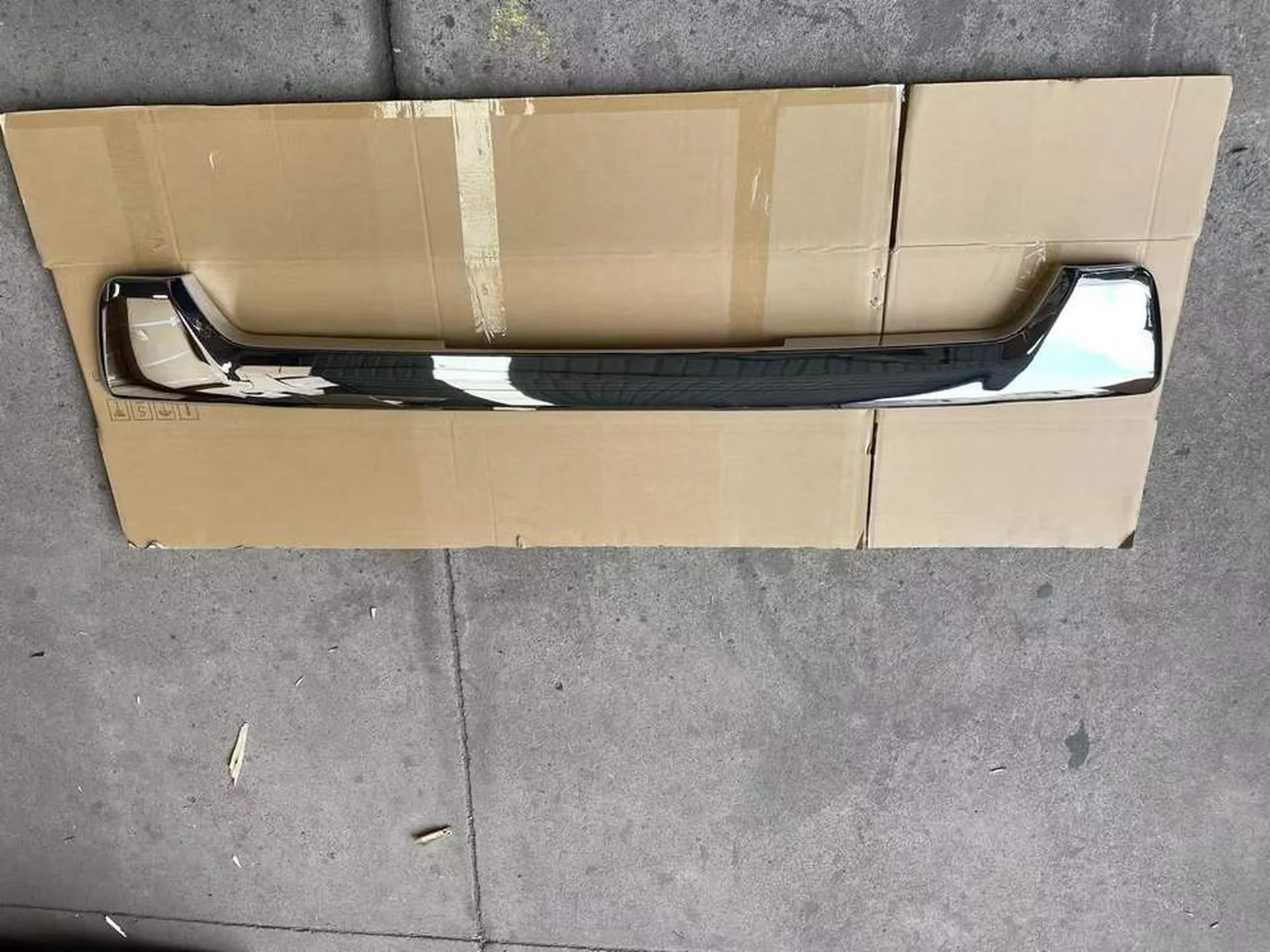 Chrome Metal Bumper for Hino 300 Dutro