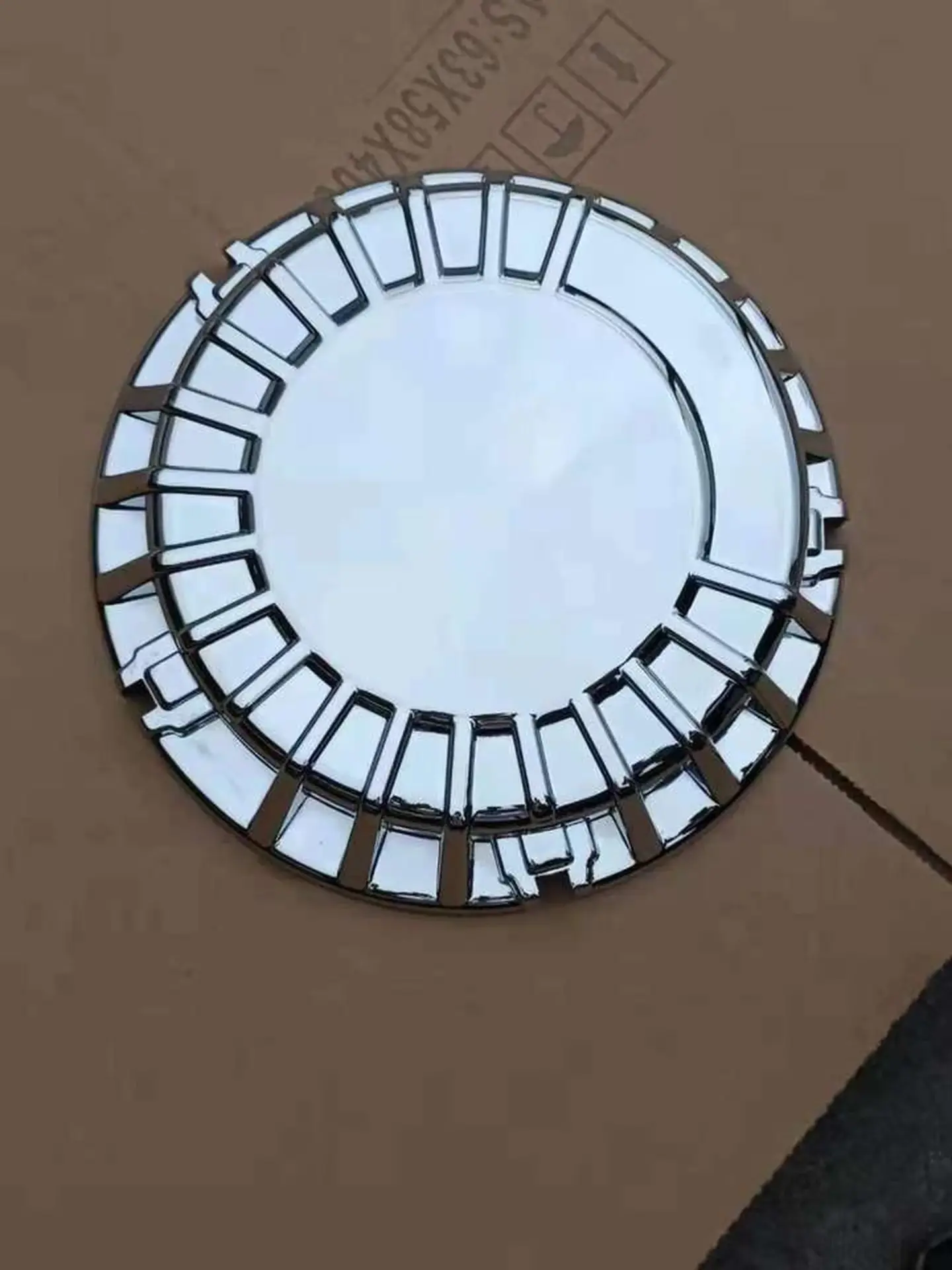 Chrome Plastic Air Filter Cover for Hino Dominator 500 / New 500