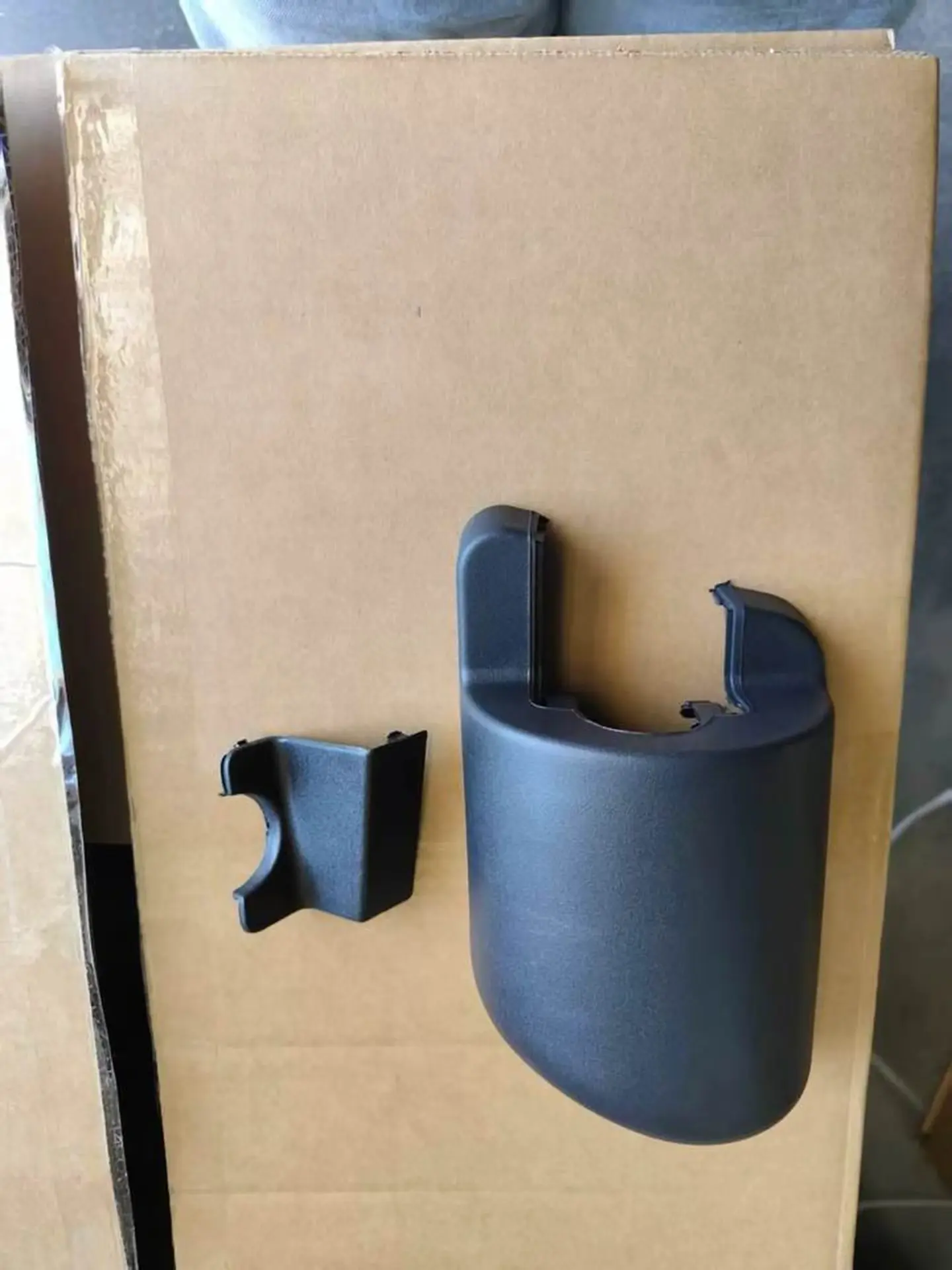 Black Plastic Mirror / Mirror Cover for Isuzu NPR 700P