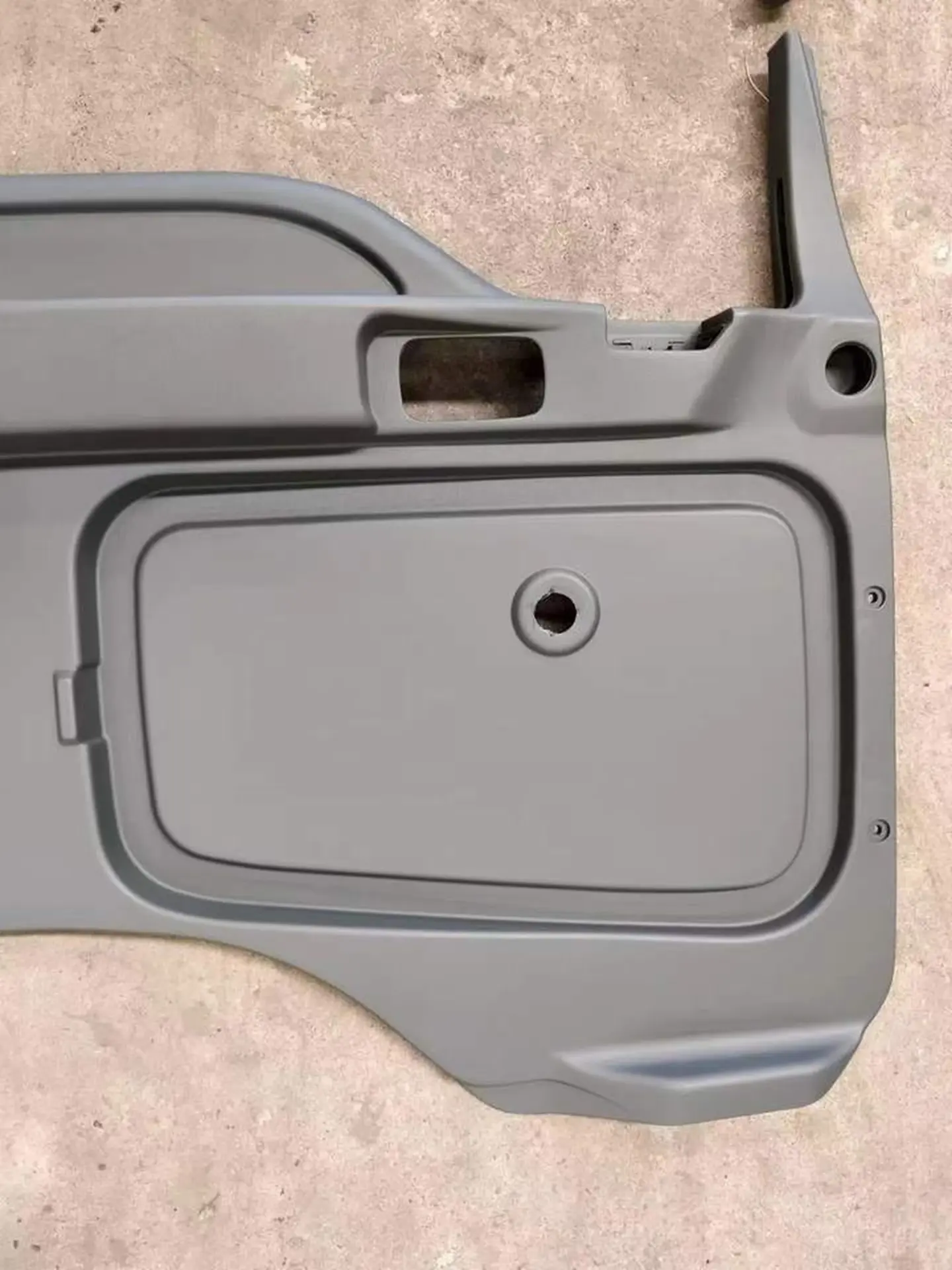 Gray Plastic Door / Window Trim for Isuzu Deca 270/320