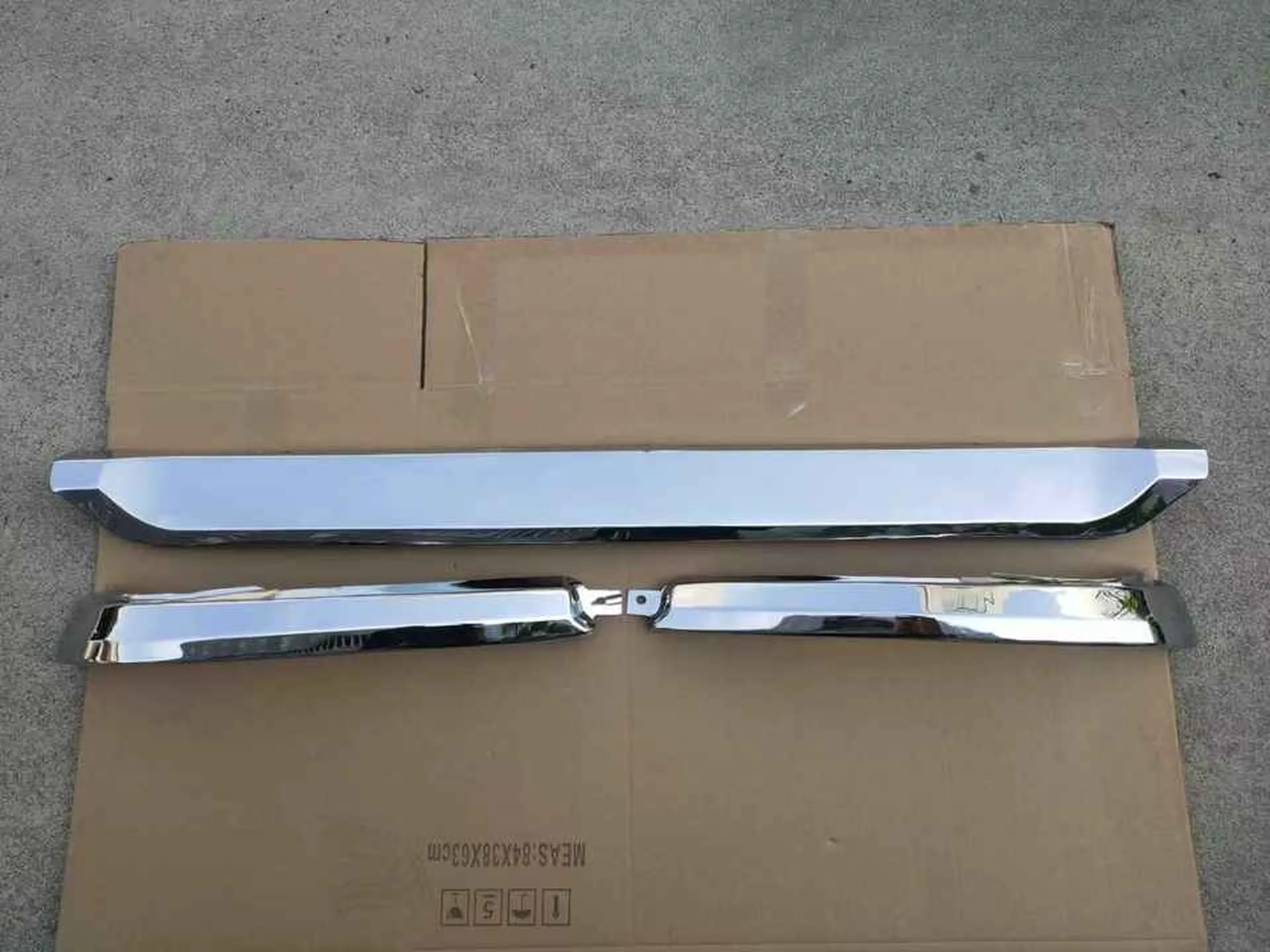 Chrome Plastic Bumper for Mitsubishi Fuso F420