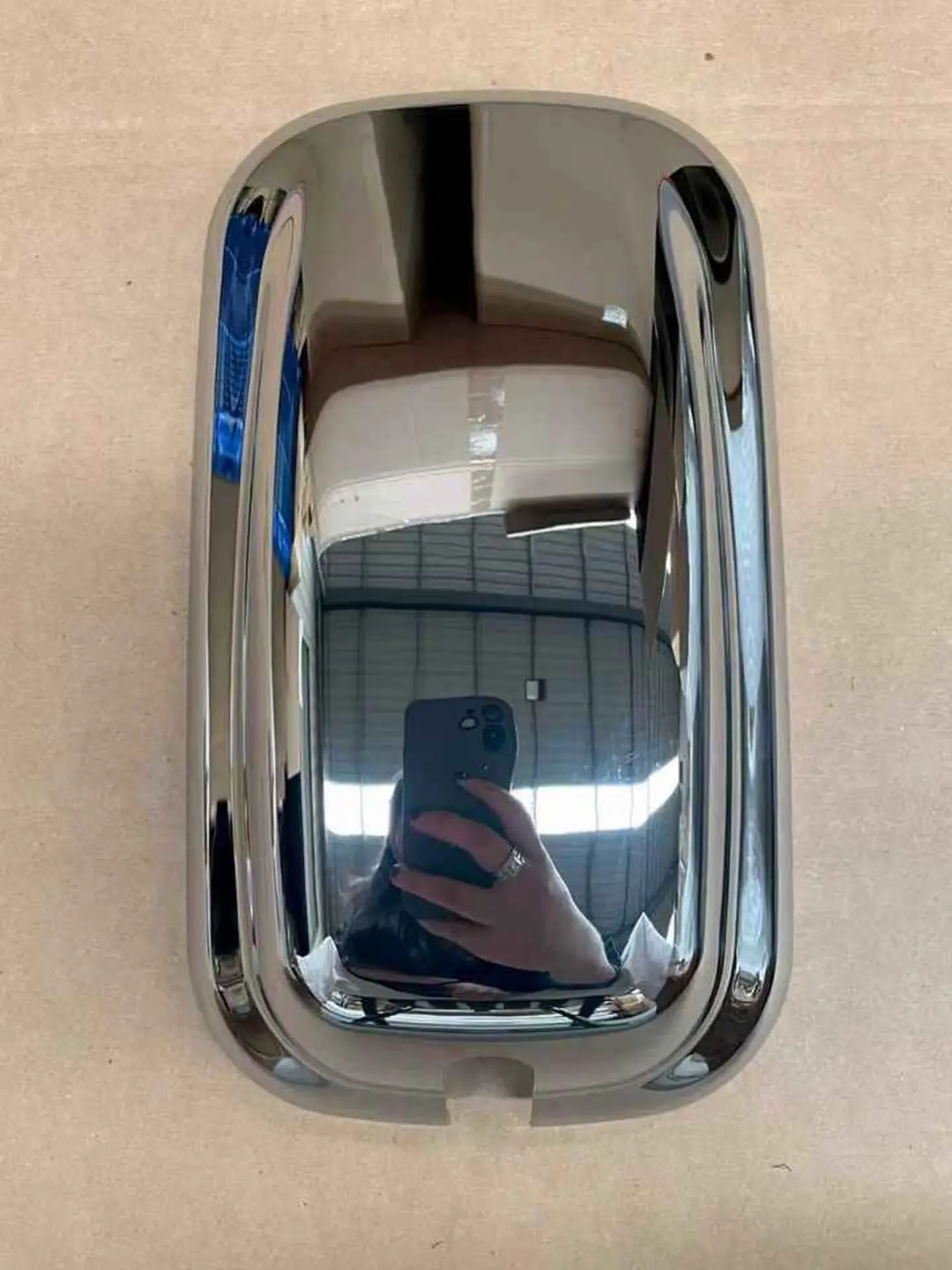 28.5*17CM Chrome Plastic Mirror / Mirror Cover for Mitsubishi Canter 2007
