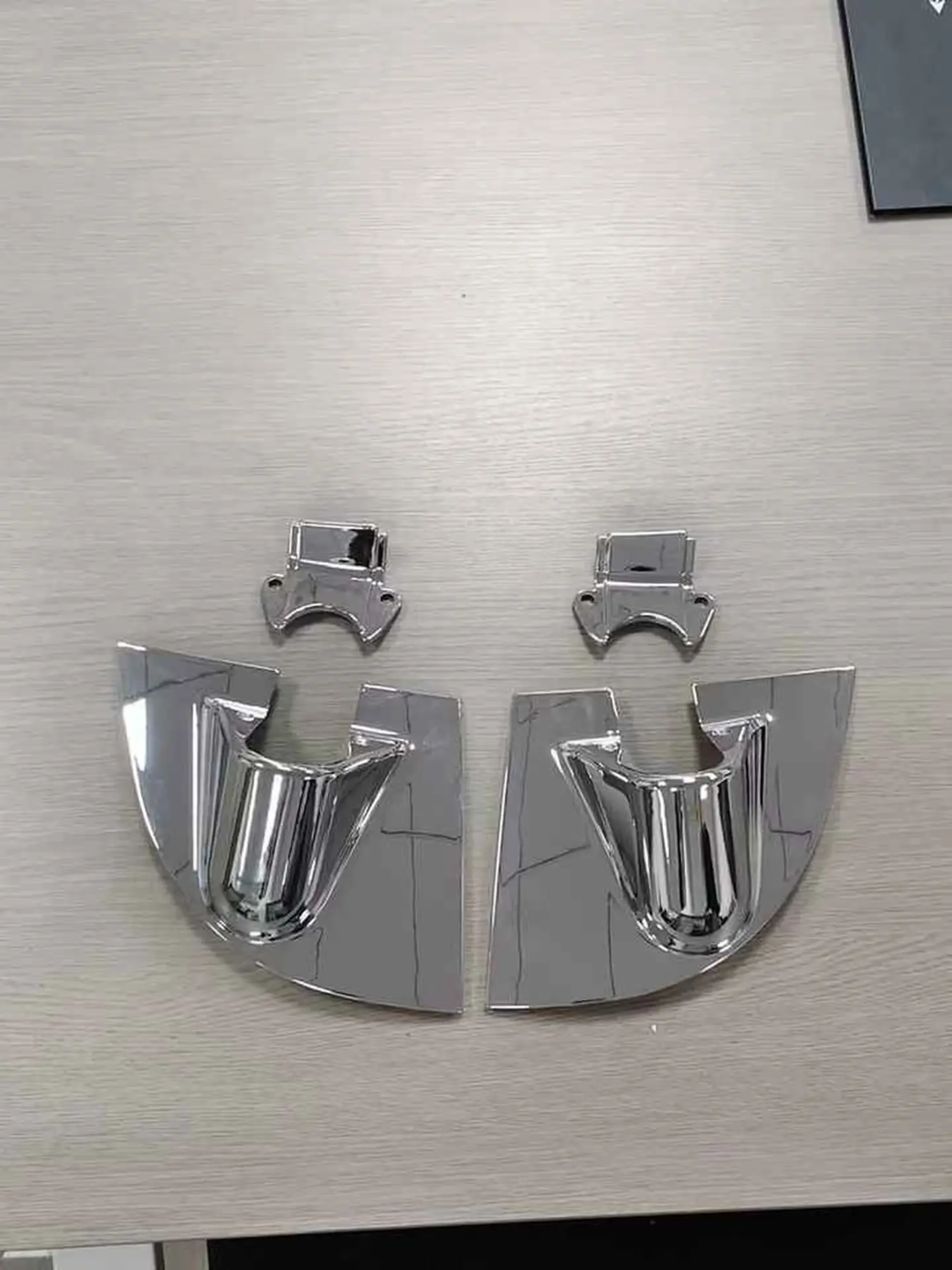 Chrome Plastic Mirror / Mirror Cover for Mitsubishi FE647 / FE511