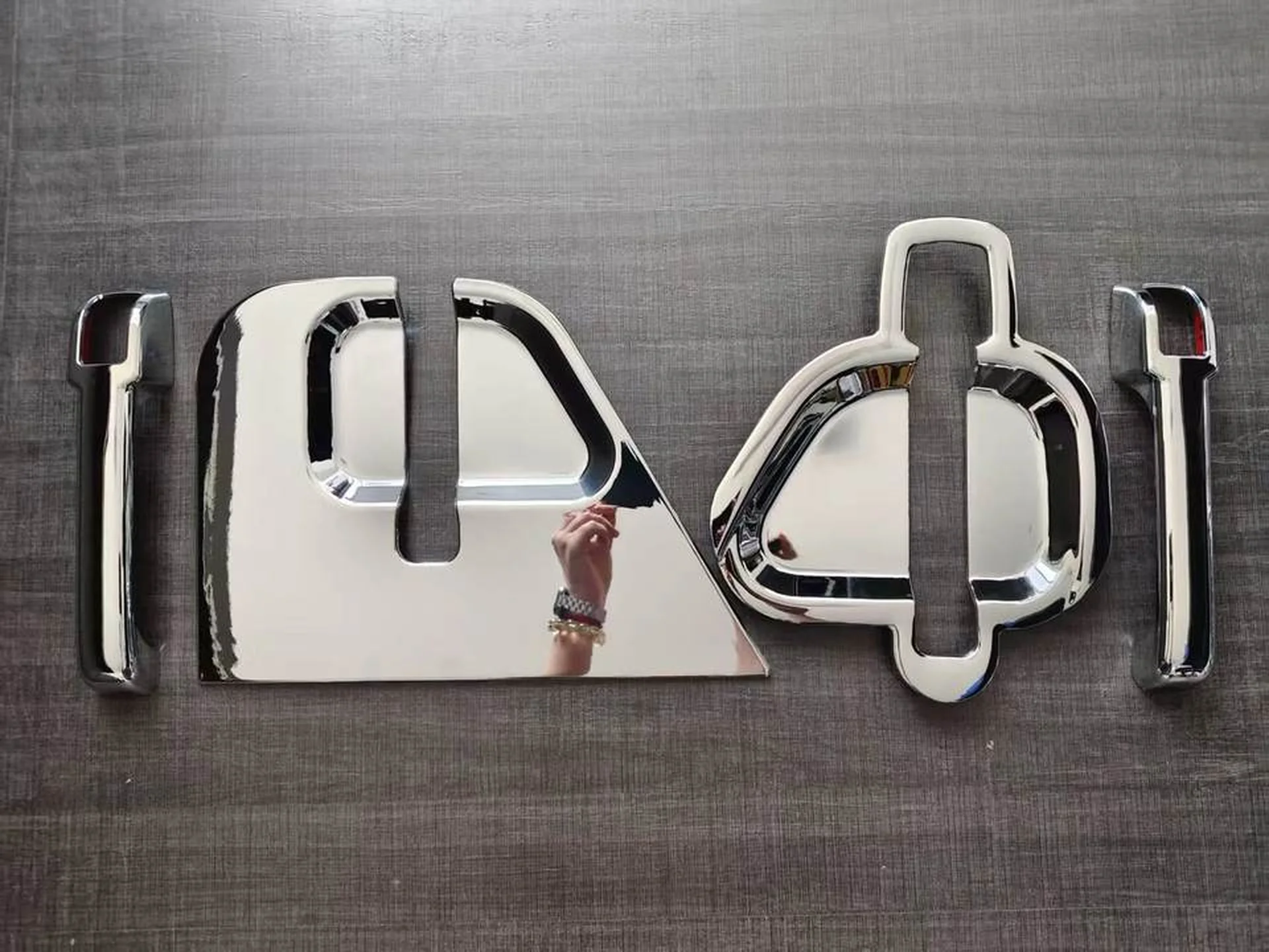 Chrome Plastic Door Handle for Nissan PKB / CWM454