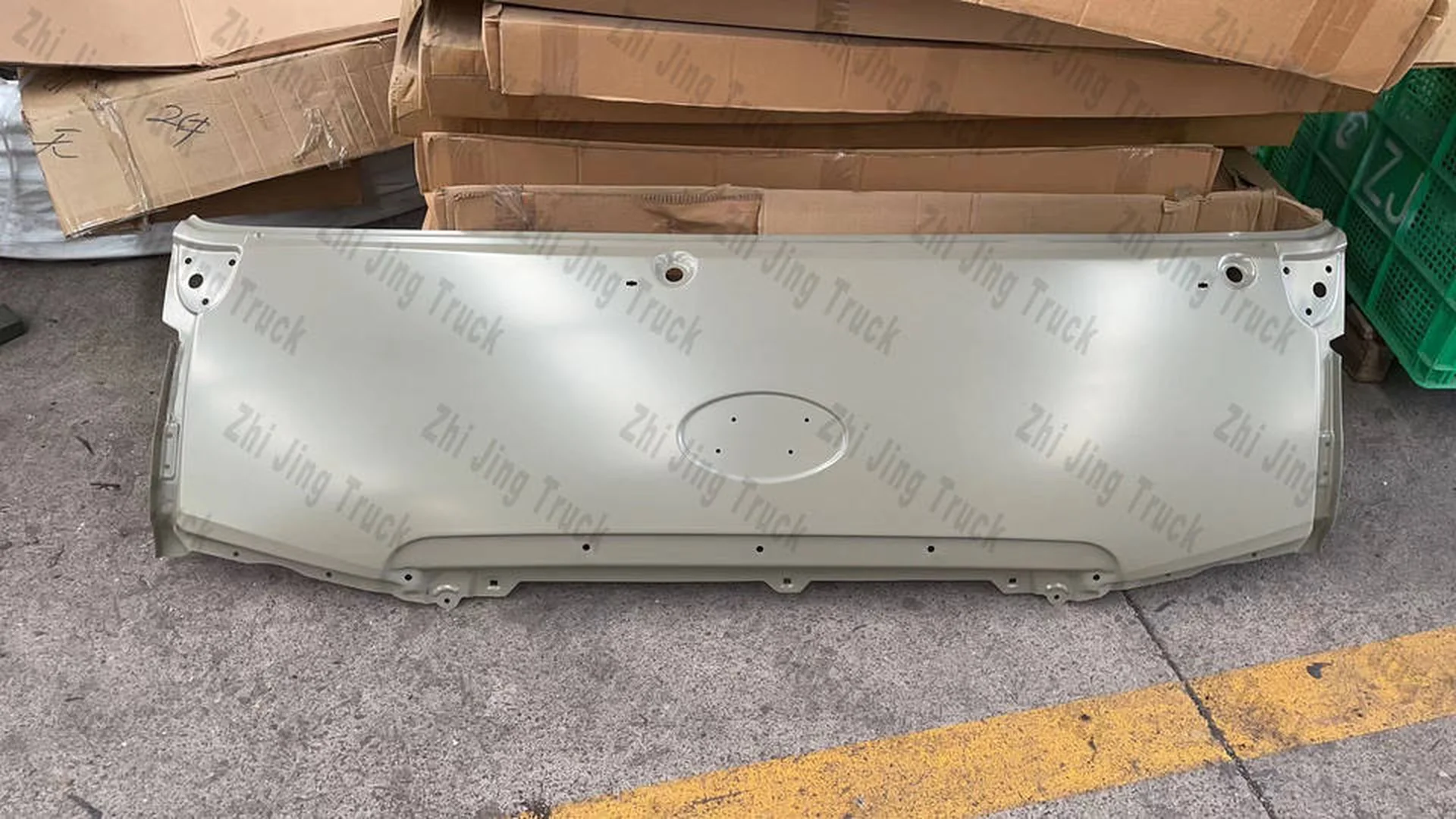 Chrome Plastic Front Panel / Garnish for Hyundai HD65 / HD78