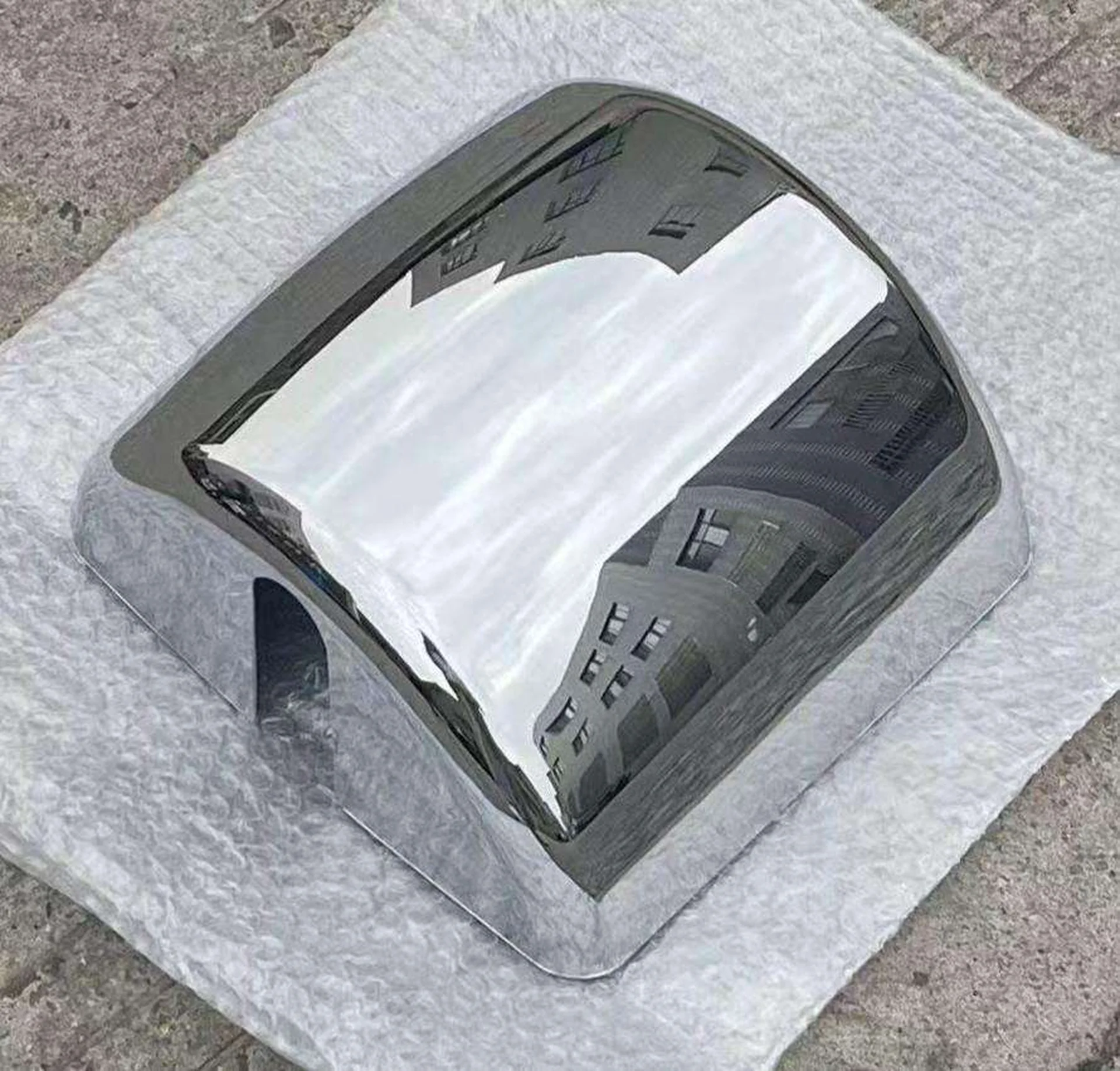 Chrome Plastic Mirror / Mirror Cover for Hyundai Trago