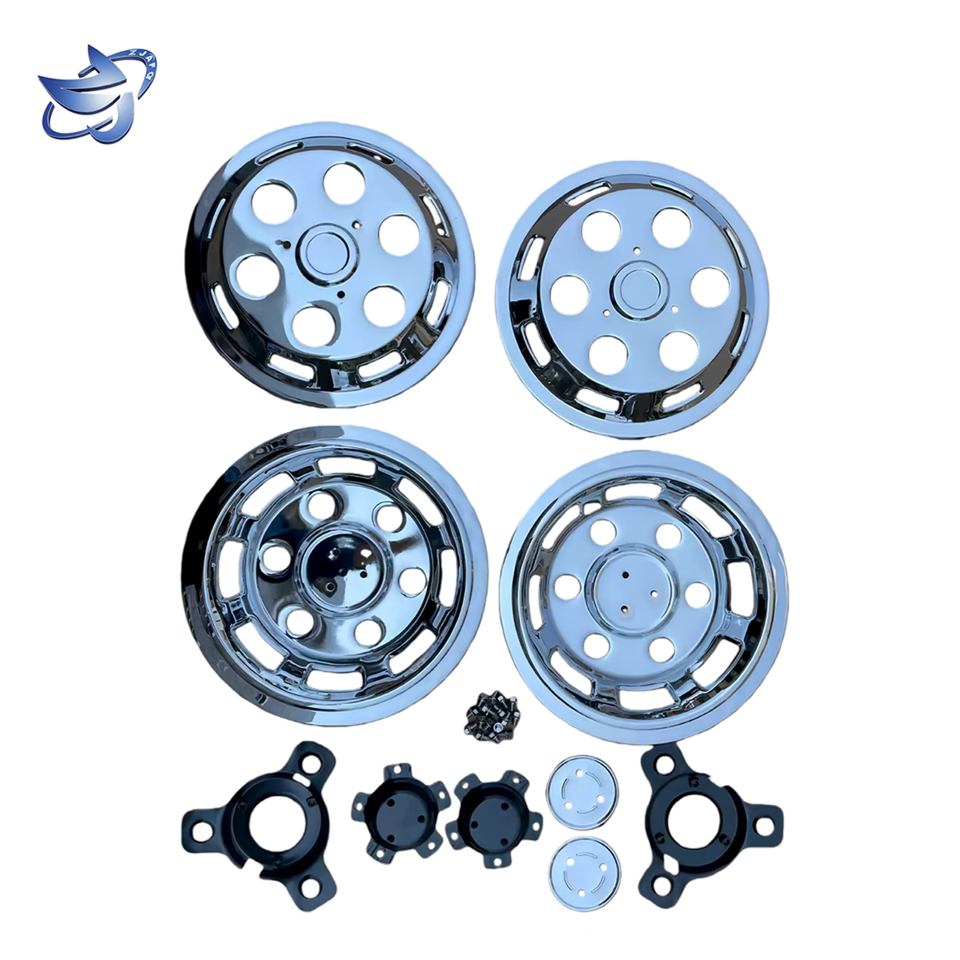 46/43CM Stainless Steel / Metal Wheel Cover for Mitsubishi