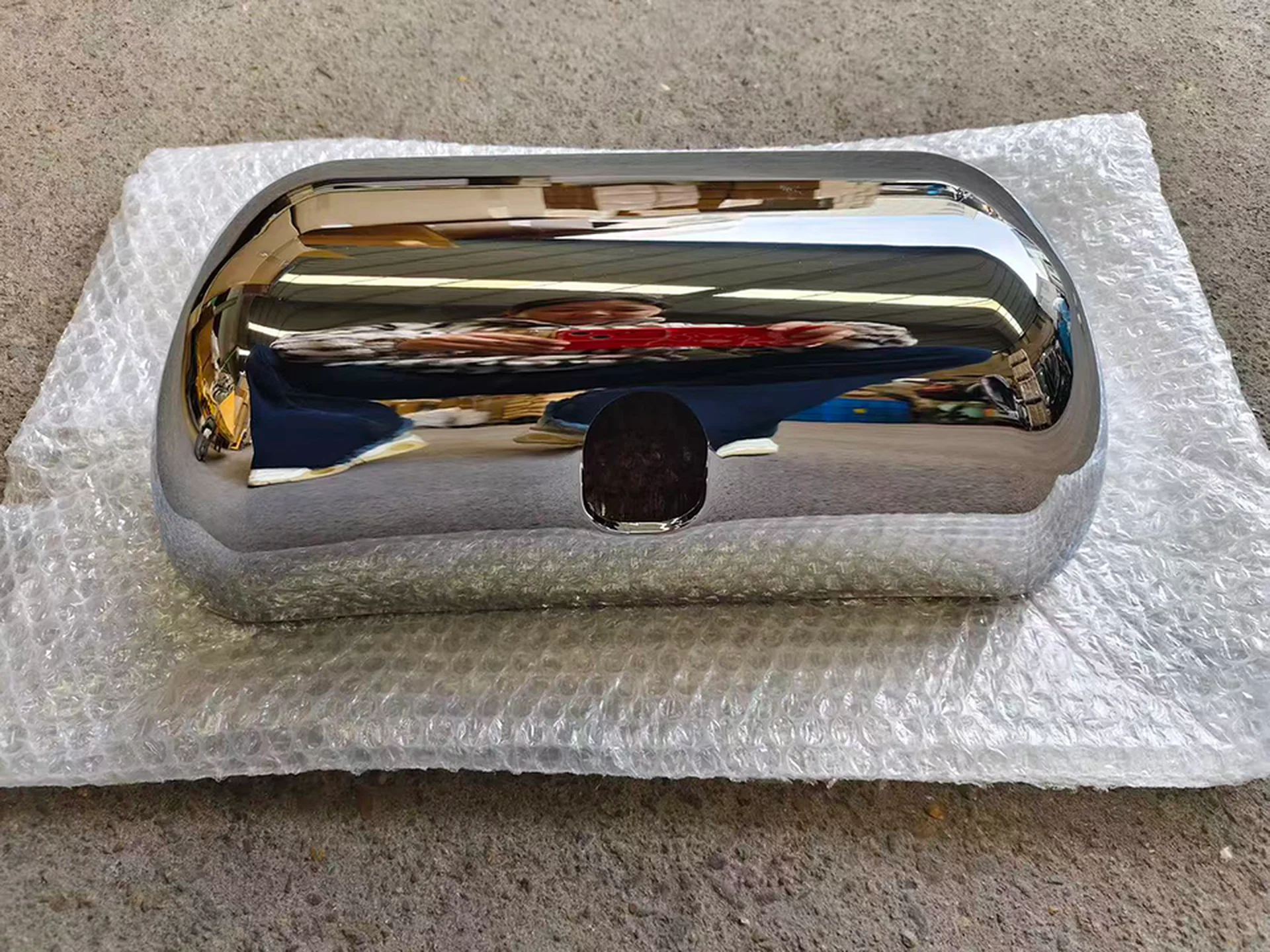 Chrome Plastic Mirror / Mirror Cover for Isuzu
