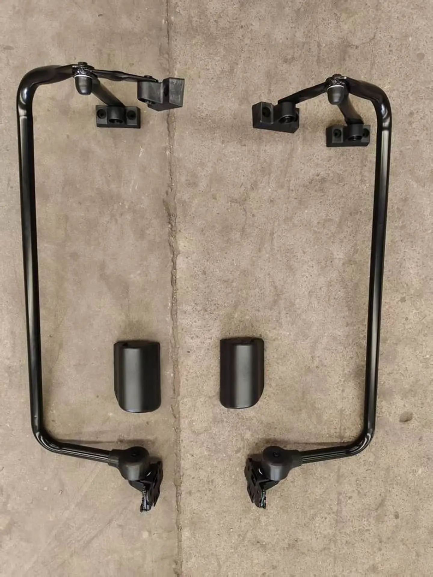 Black Plastic / Metal Mirror / Mirror Cover for Hino Mega 500