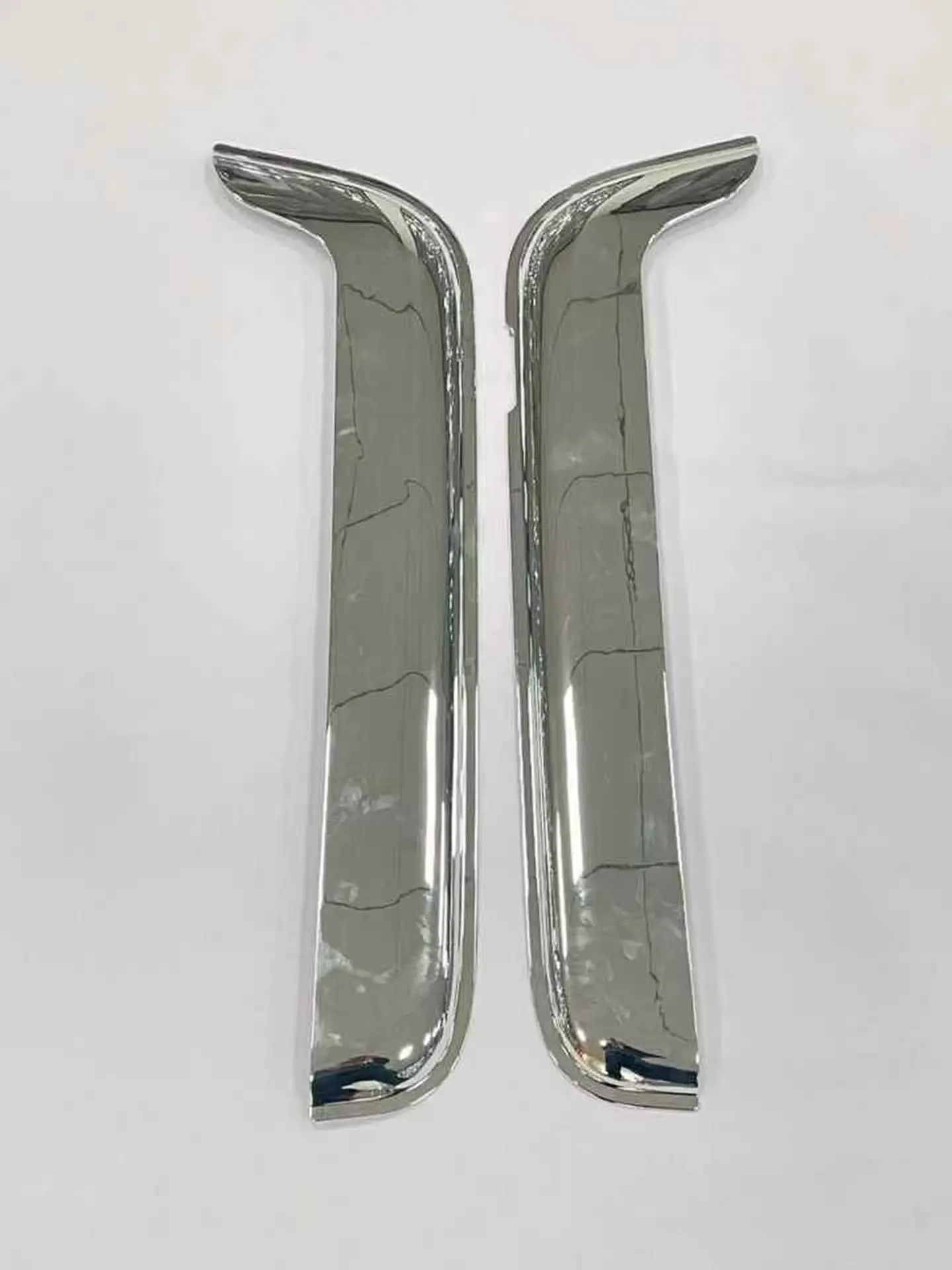80*27CM Chrome / Black Plastic Rain Shield / Visor for Hino Mega 700