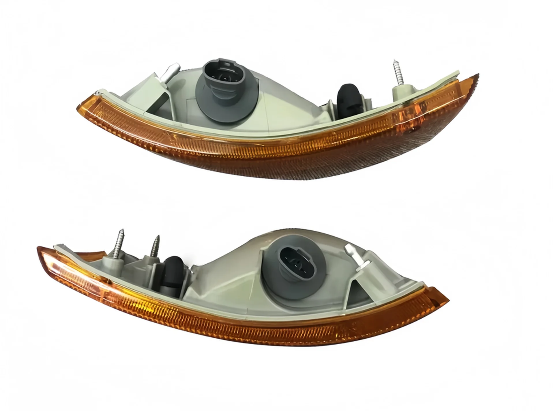 White / Yellow Plastic Corner Lamp for Hino FB4J / FC4J