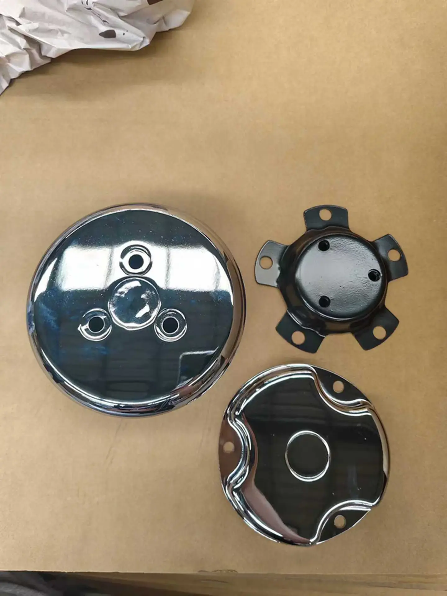 17.5INCH Chrome Stainless Steel / Metal Wheel Cover for Mitsubishi