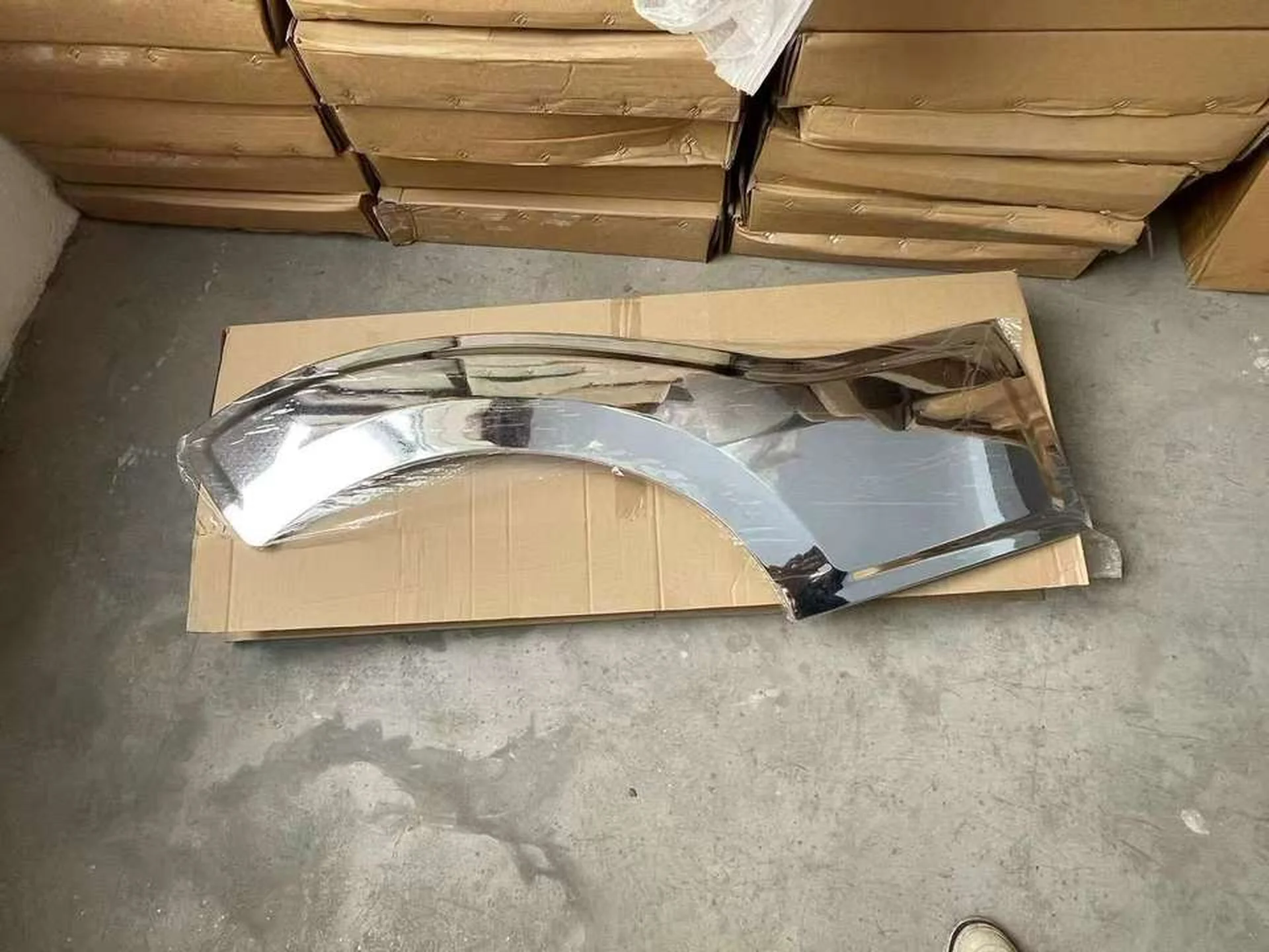 Chrome Plastic Door / Window Trim for Hino 300 Dutro