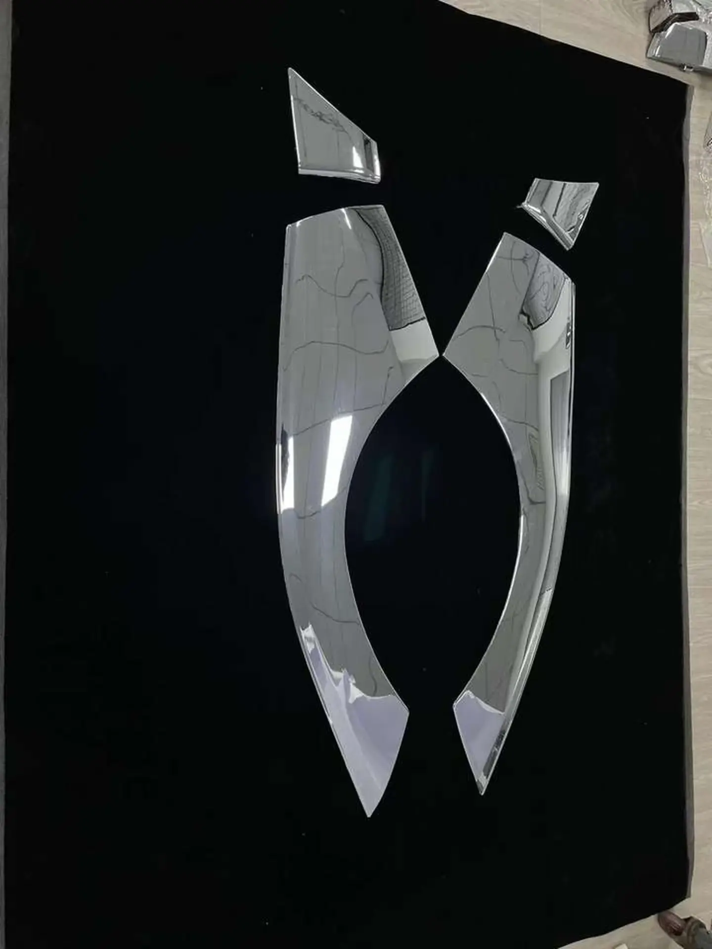 Chrome Plastic Door / Window Trim for Hino 300 Dutro