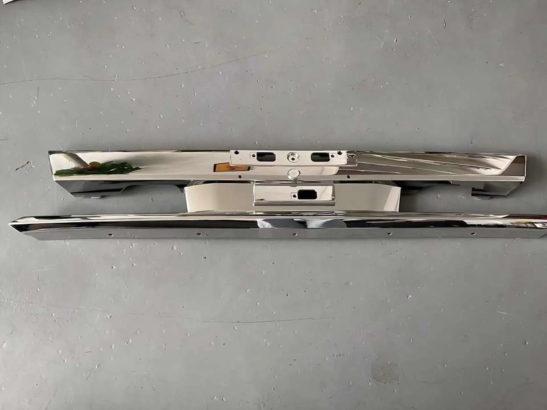 110*125CM Chrome Plastic Bumper for Hino Dominator 500 / New 500